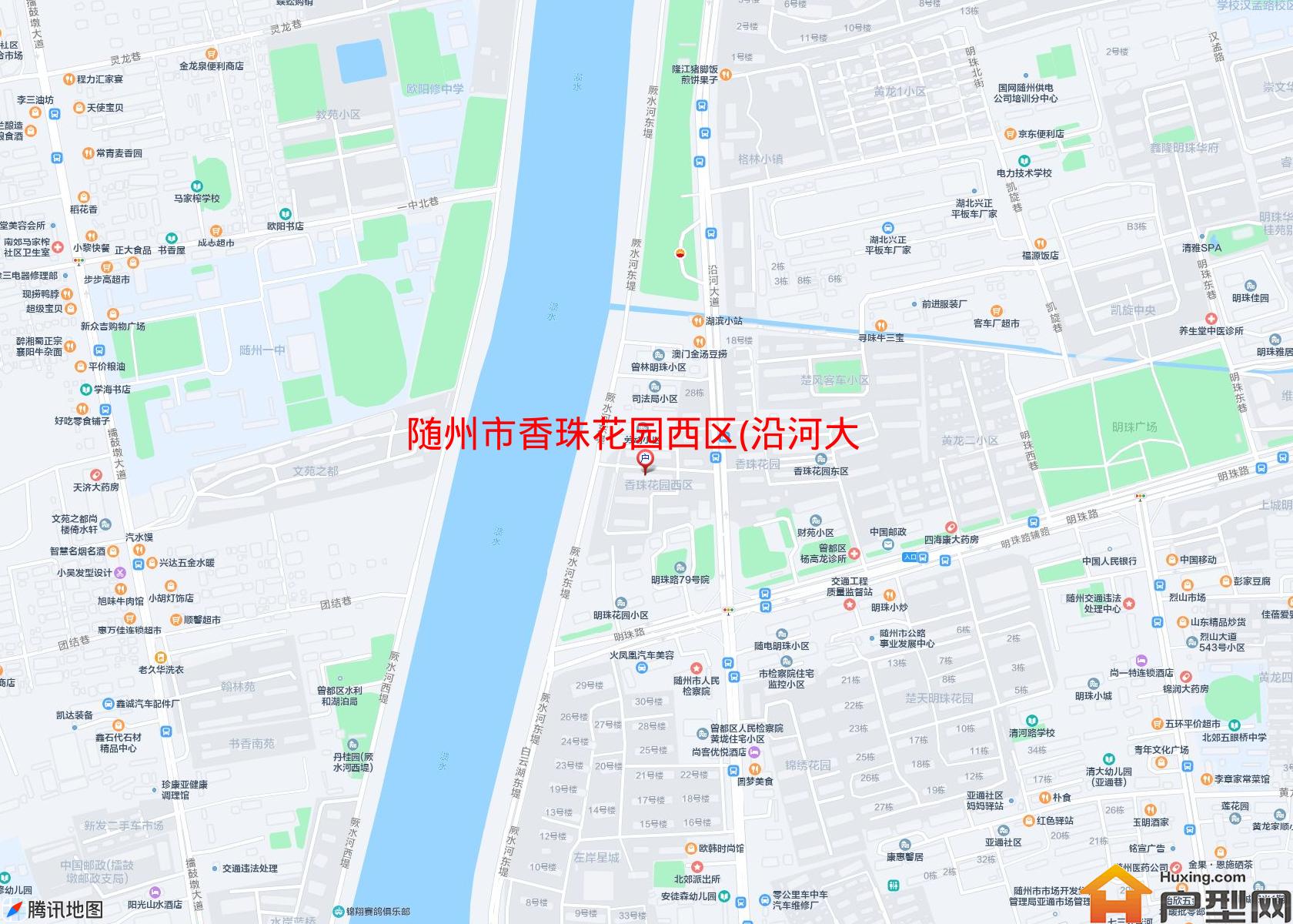 香珠花园西区(沿河大道)小区 - 户型网