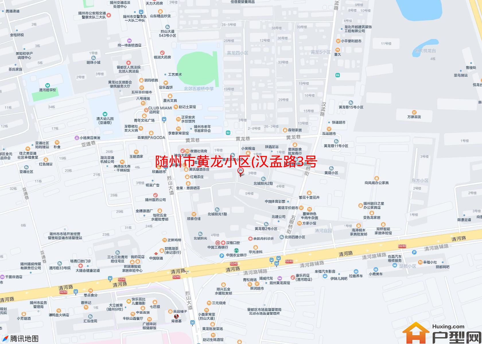 黄龙小区(汉孟路3号)小区 - 户型网