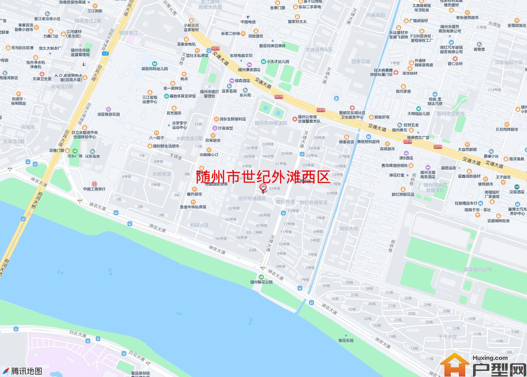 世纪外滩西区小区 - 户型网