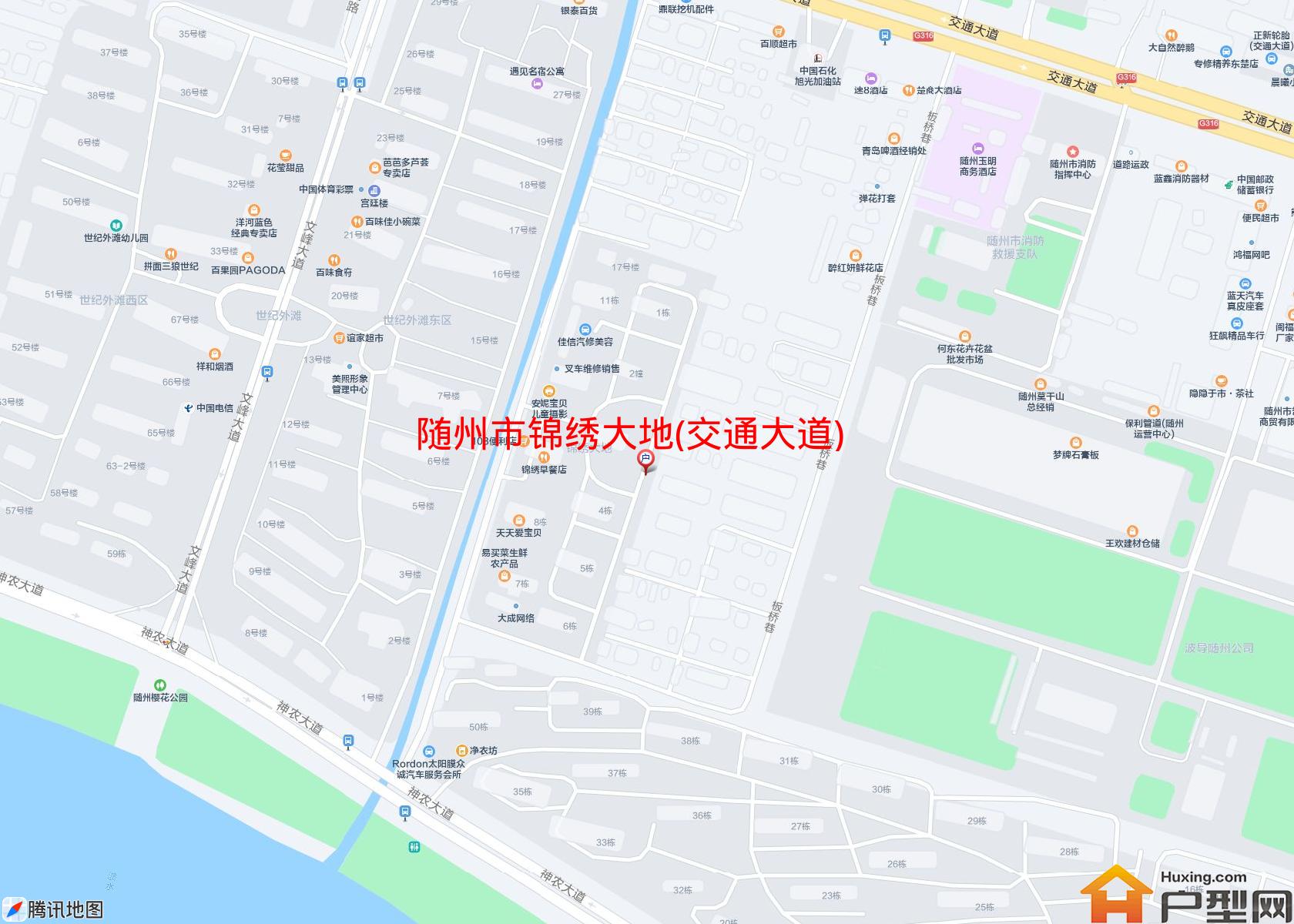 锦绣大地(交通大道)小区 - 户型网