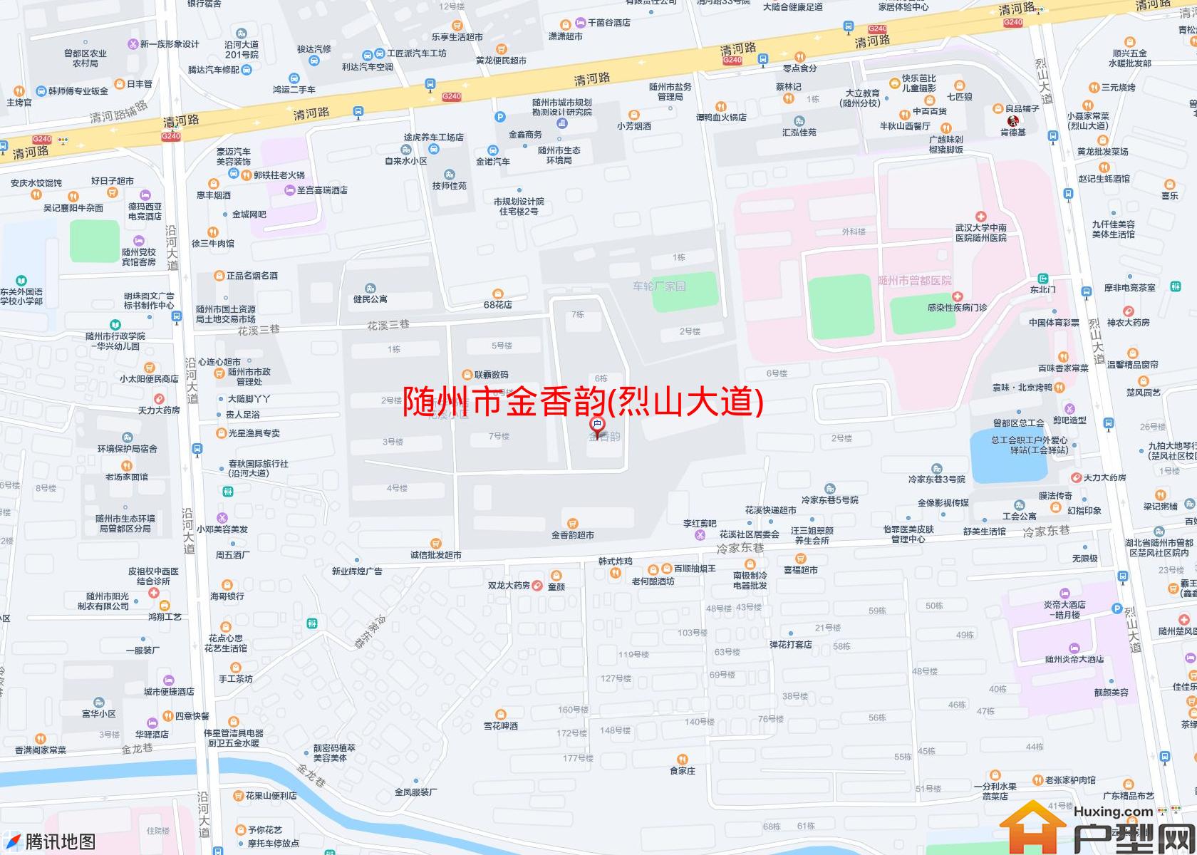 金香韵(烈山大道)小区 - 户型网