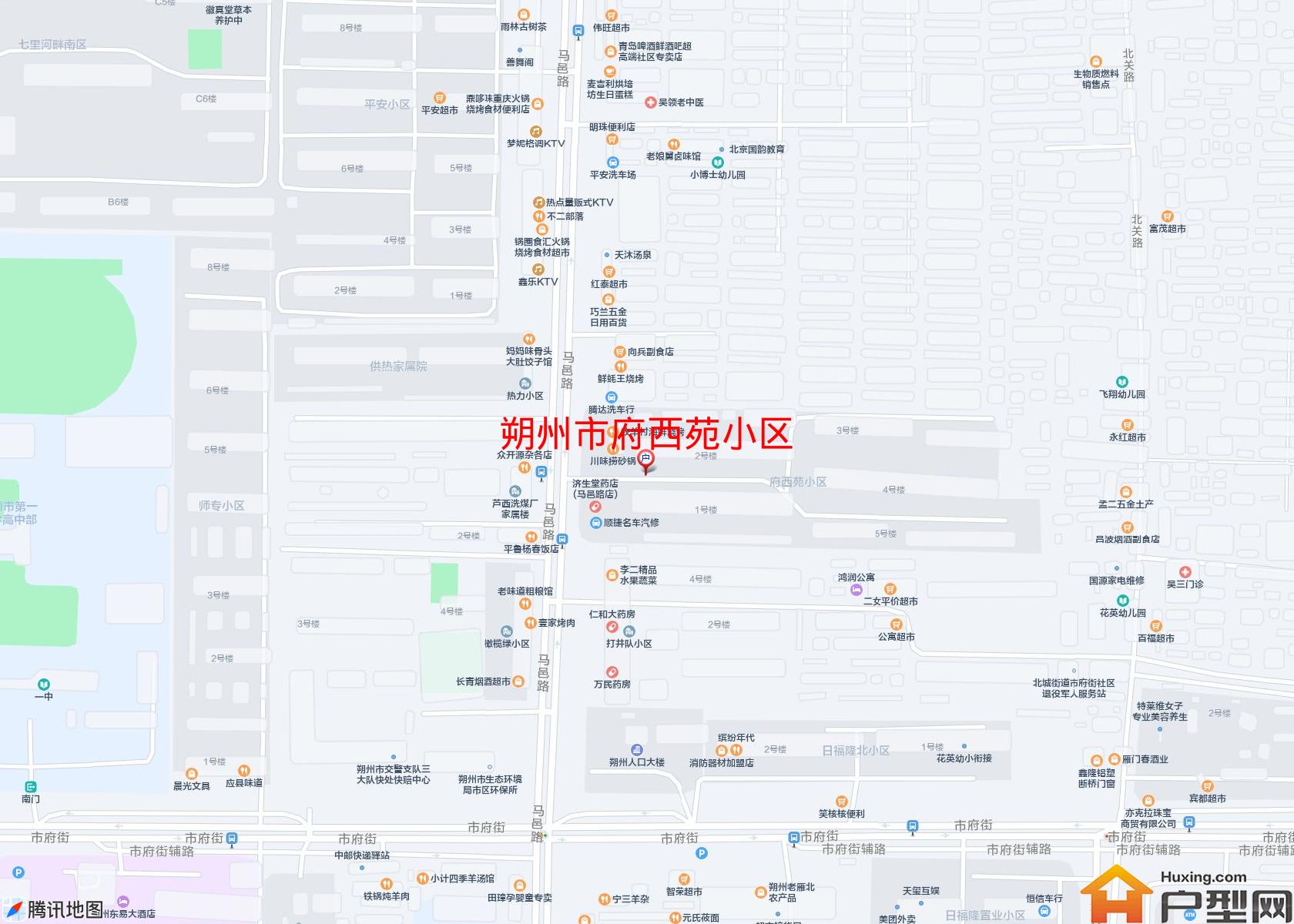 府西苑小区小区 - 户型网