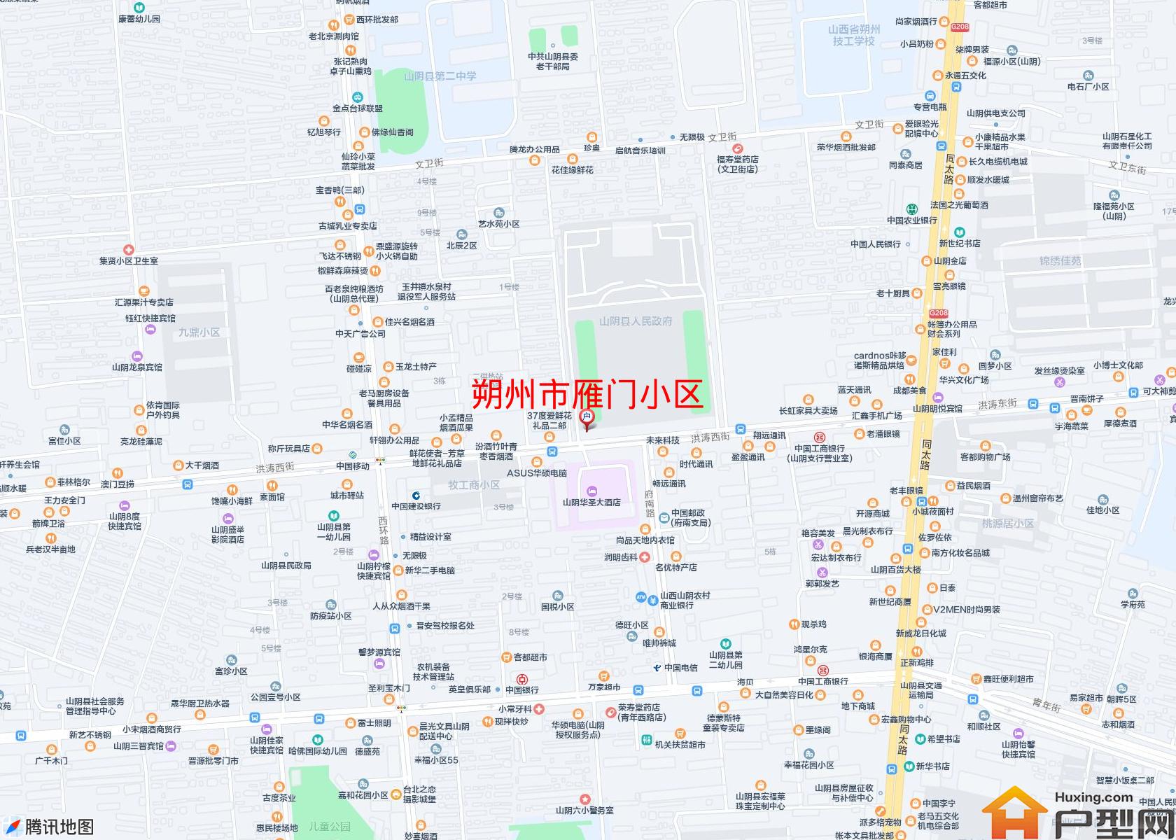 雁门小区小区 - 户型网