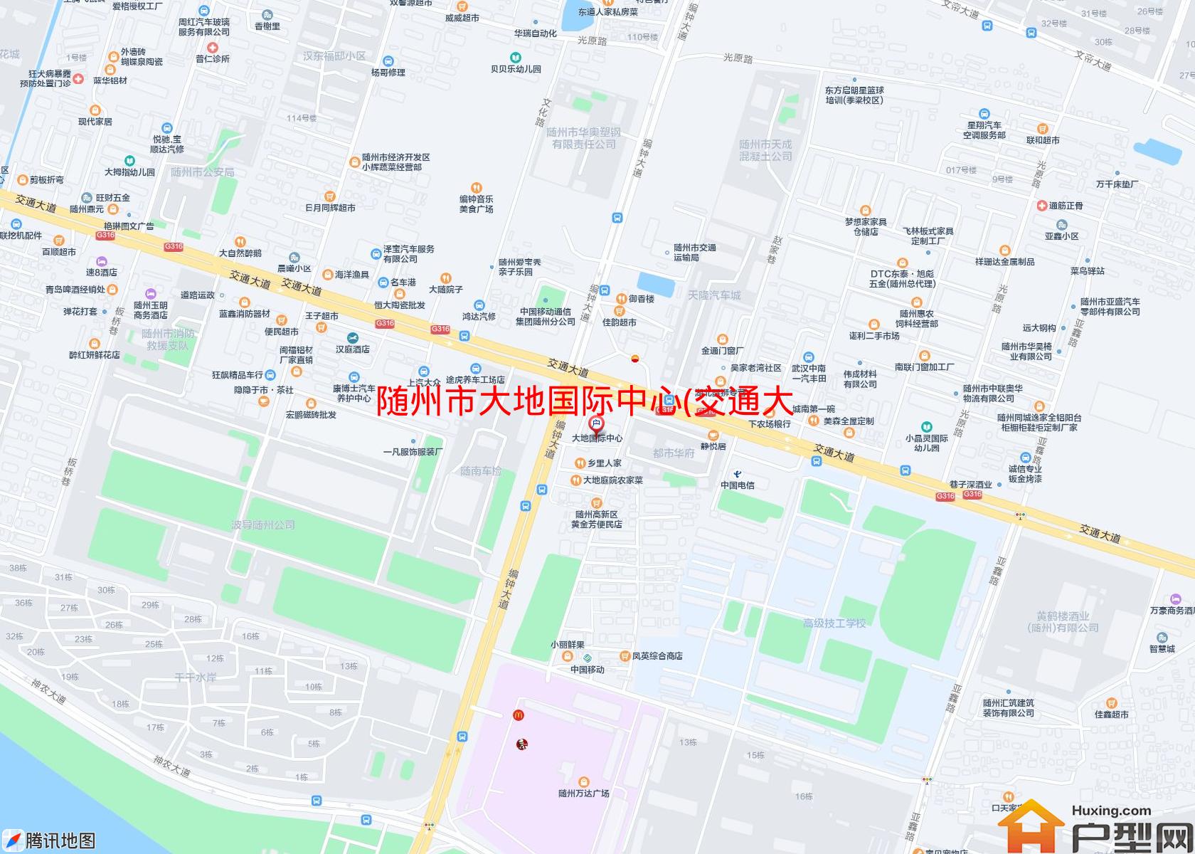 大地国际中心(交通大道)小区 - 户型网