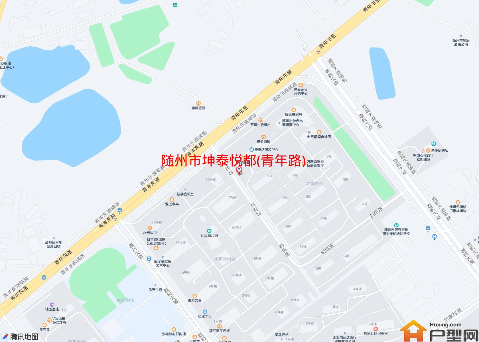 坤泰悦都(青年路)小区 - 户型网