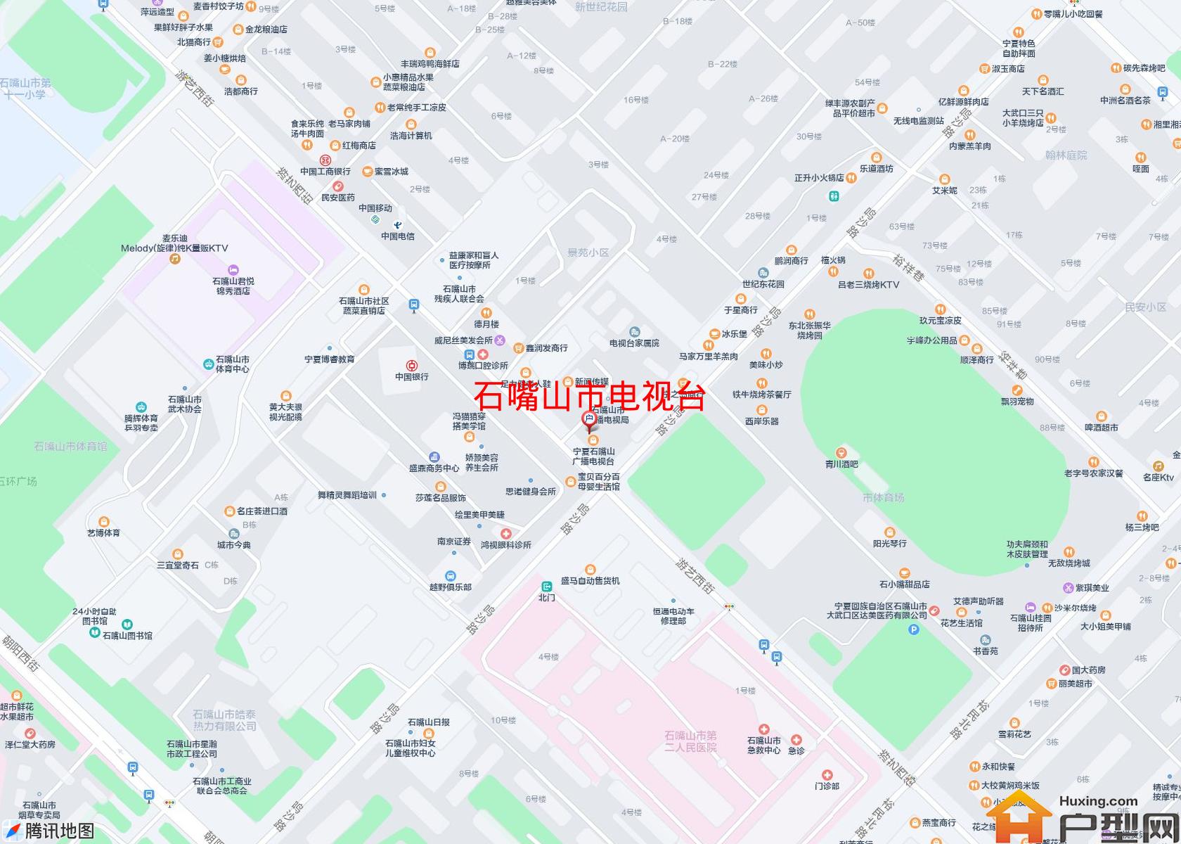 电视台小区 - 户型网