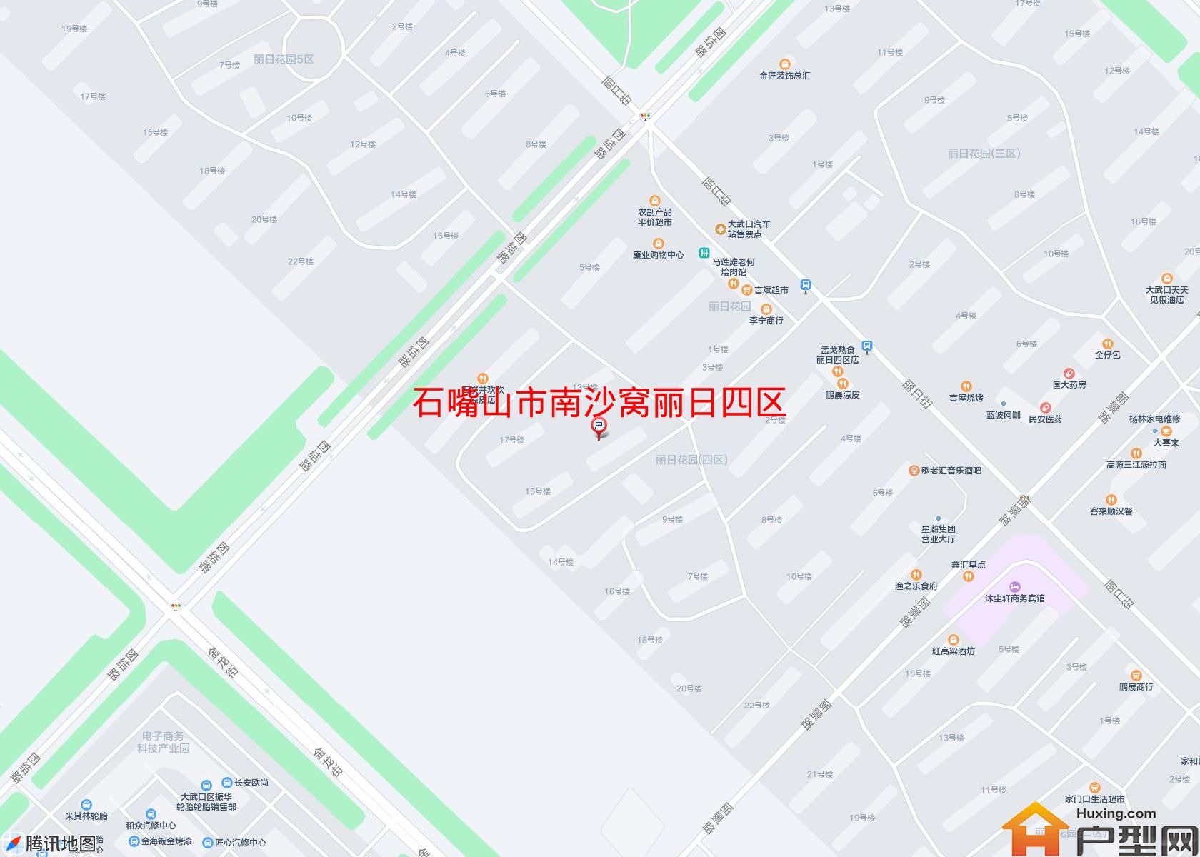 南沙窝丽日四区小区 - 户型网
