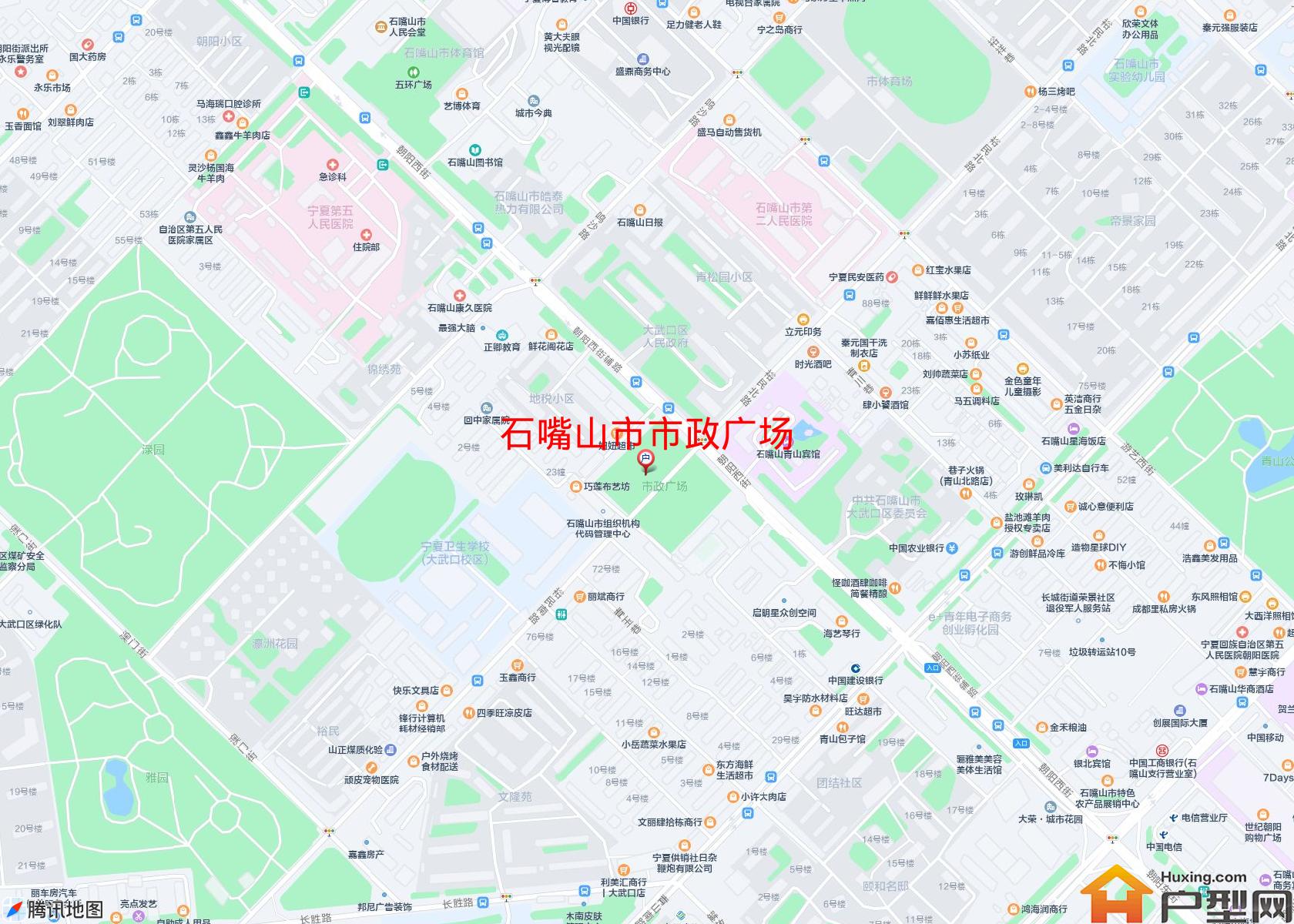 市政广场小区 - 户型网