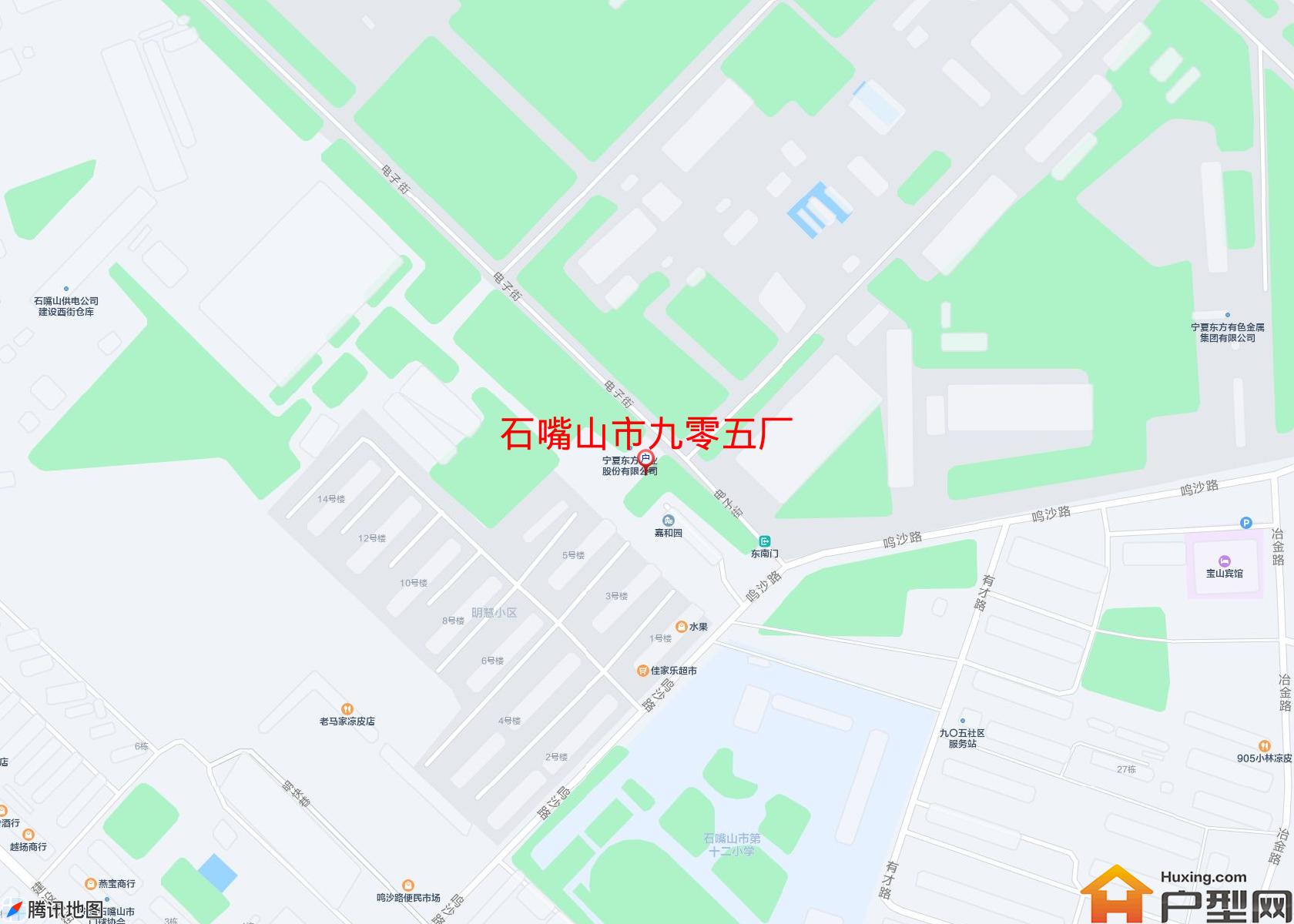 九零五厂小区 - 户型网