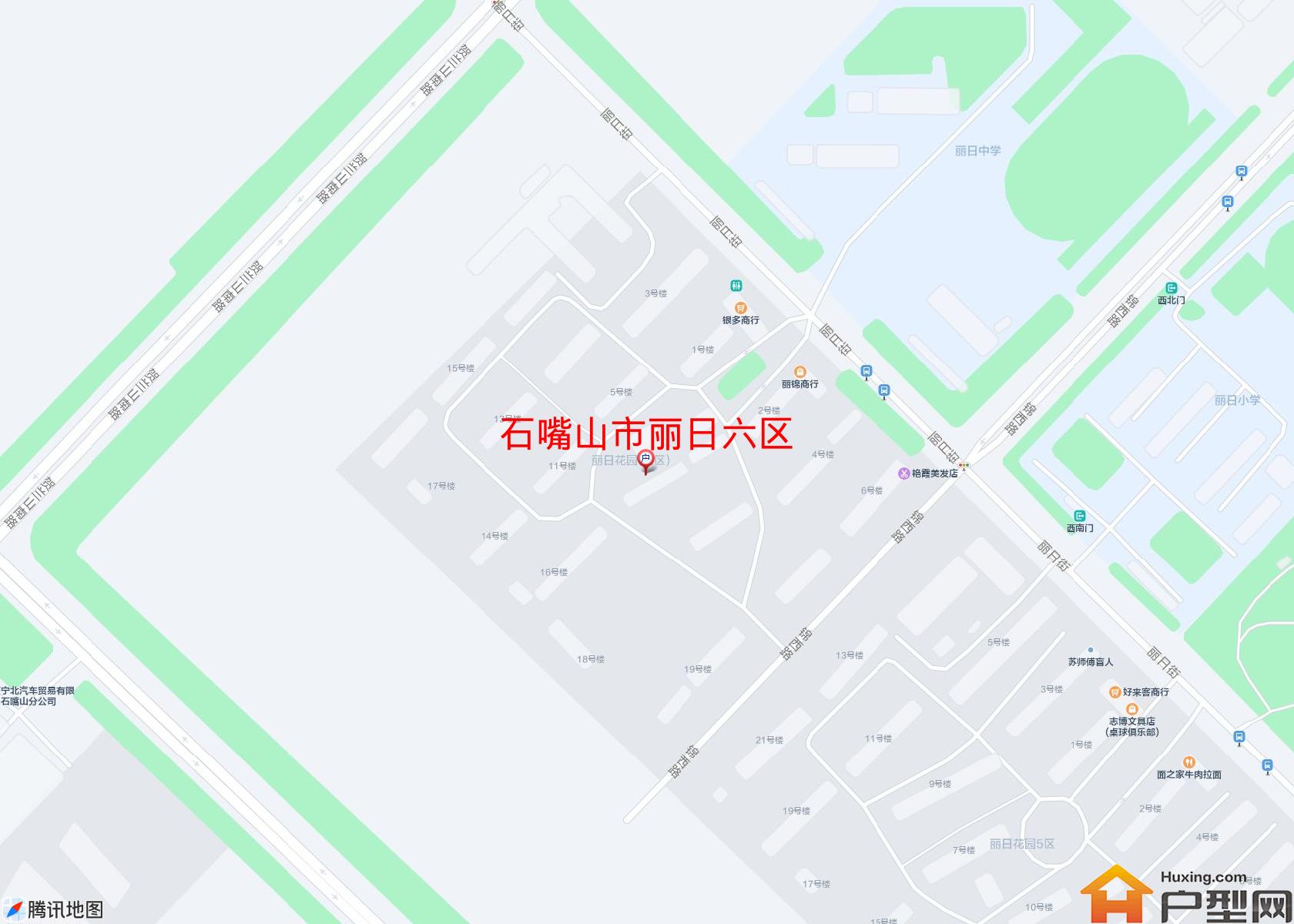 丽日六区小区 - 户型网