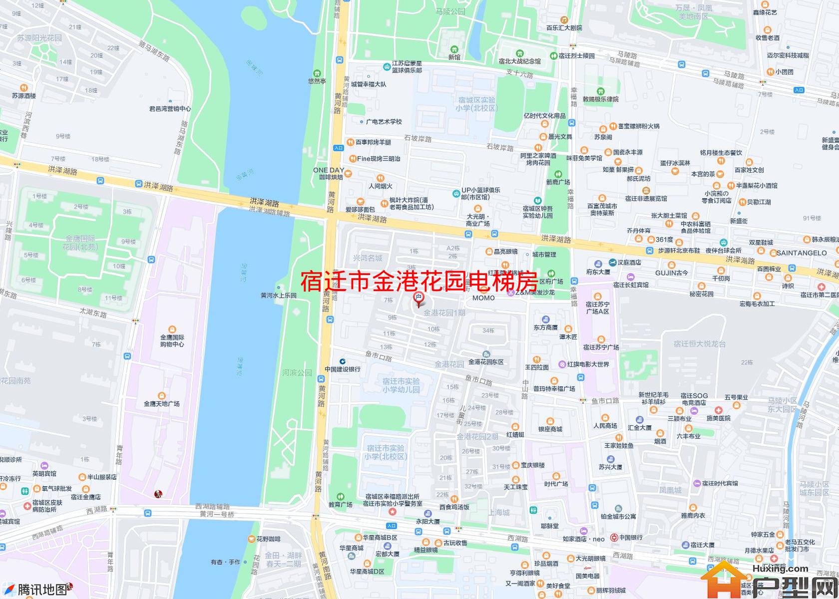 金港花园电梯房小区 - 户型网