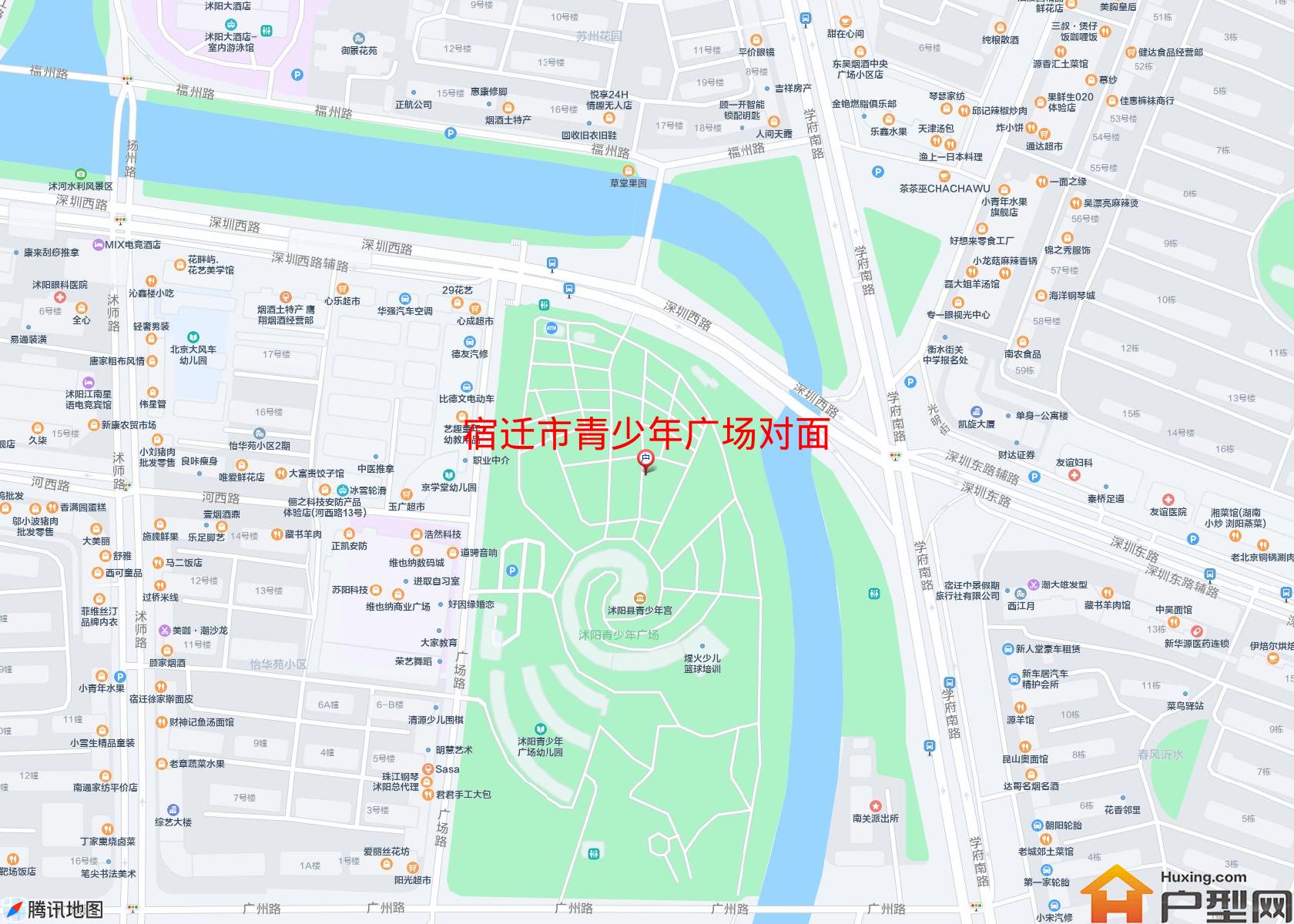 青少年广场对面小区 - 户型网