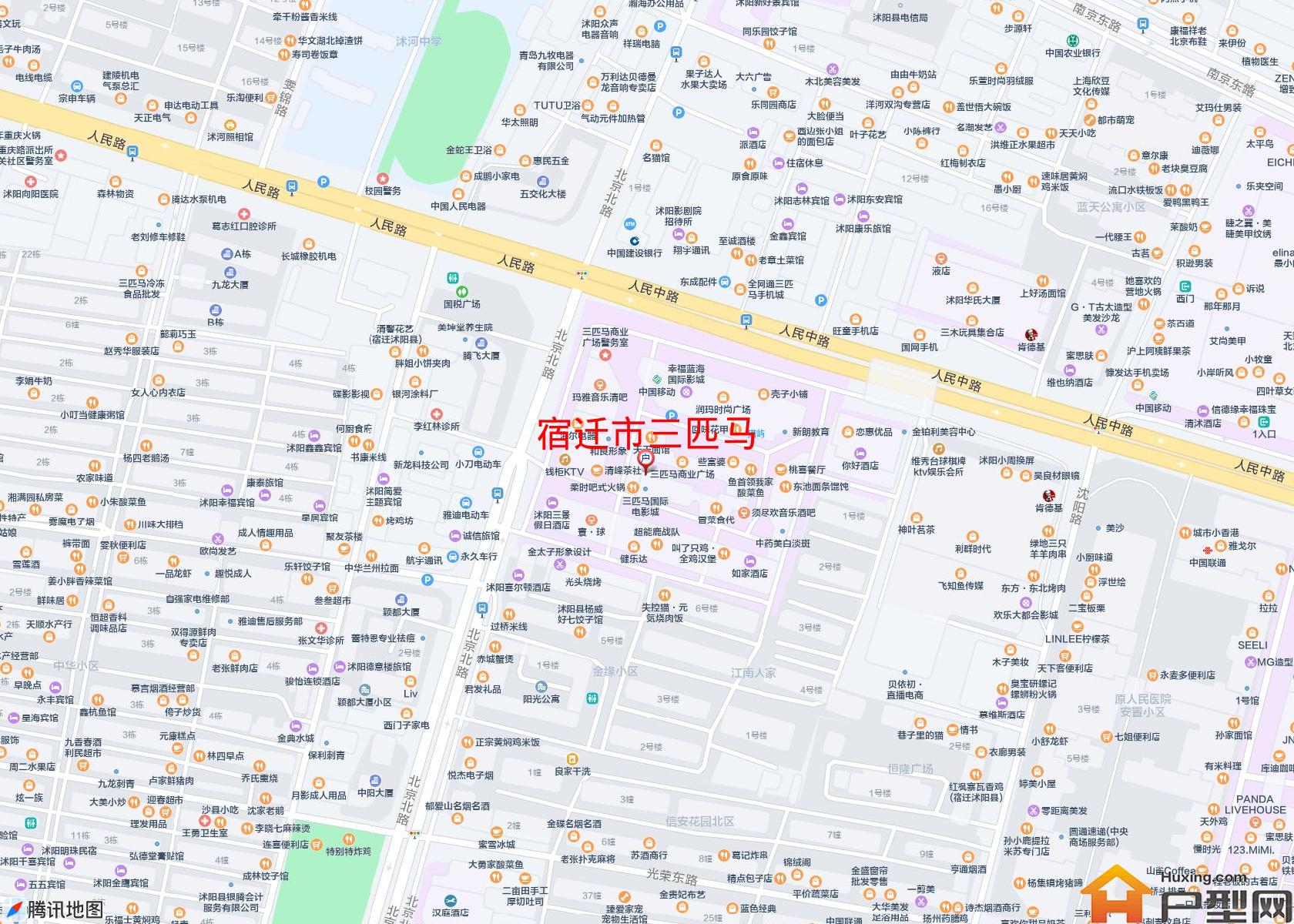 三匹马小区 - 户型网