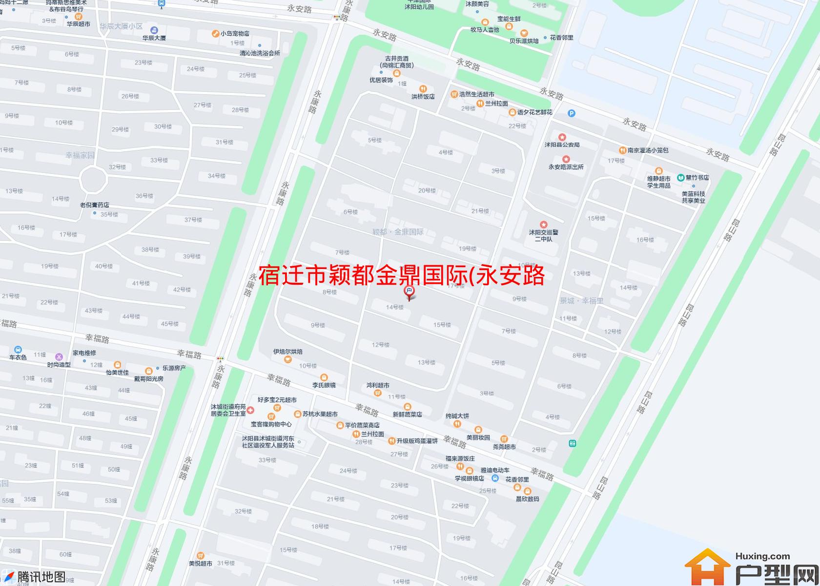 颖都金鼎国际(永安路)小区 - 户型网