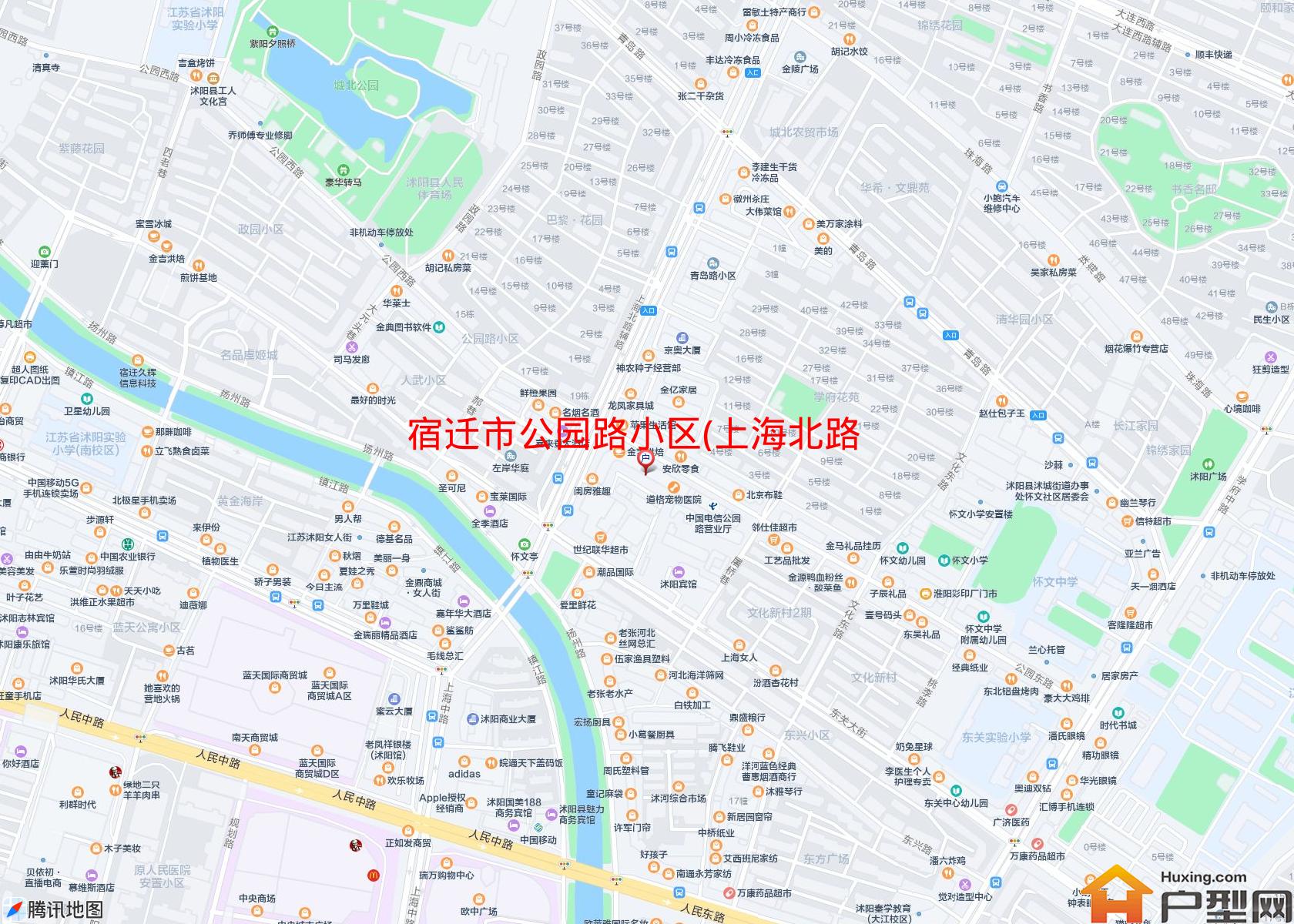 公园路小区(上海北路)小区 - 户型网