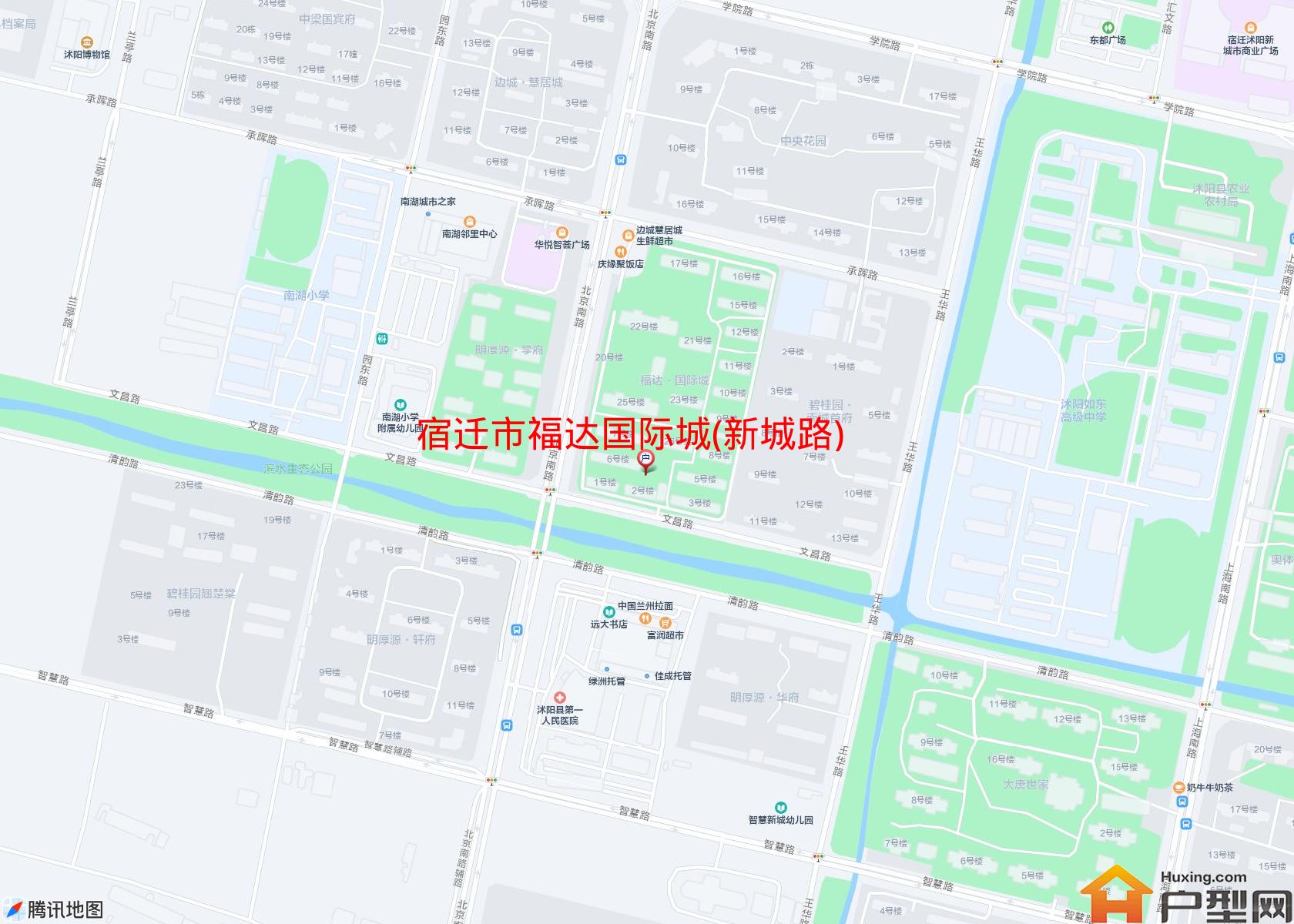 福达国际城(新城路)小区 - 户型网