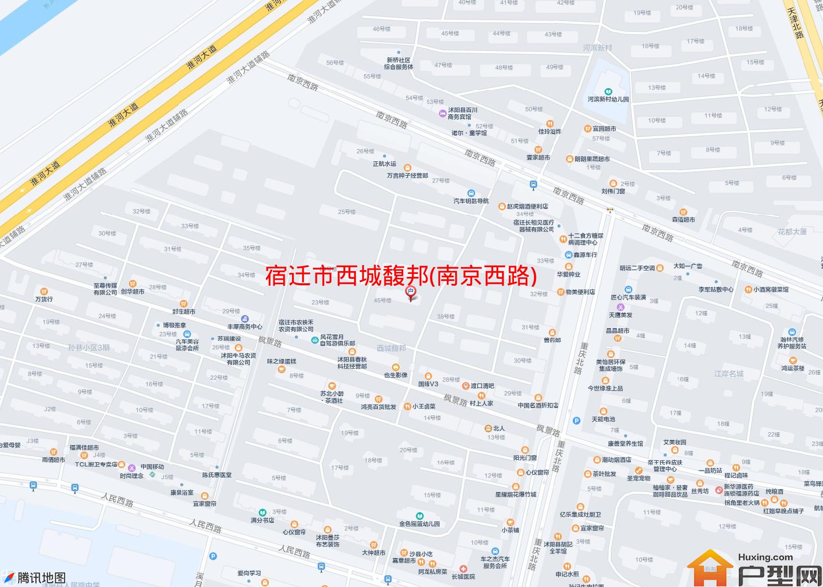 西城馥邦(南京西路)小区 - 户型网