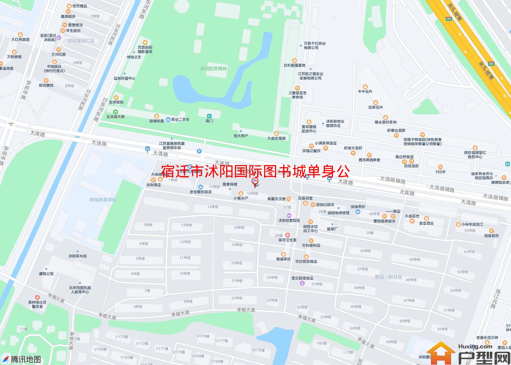 沭阳国际图书城单身公寓小区 - 户型网