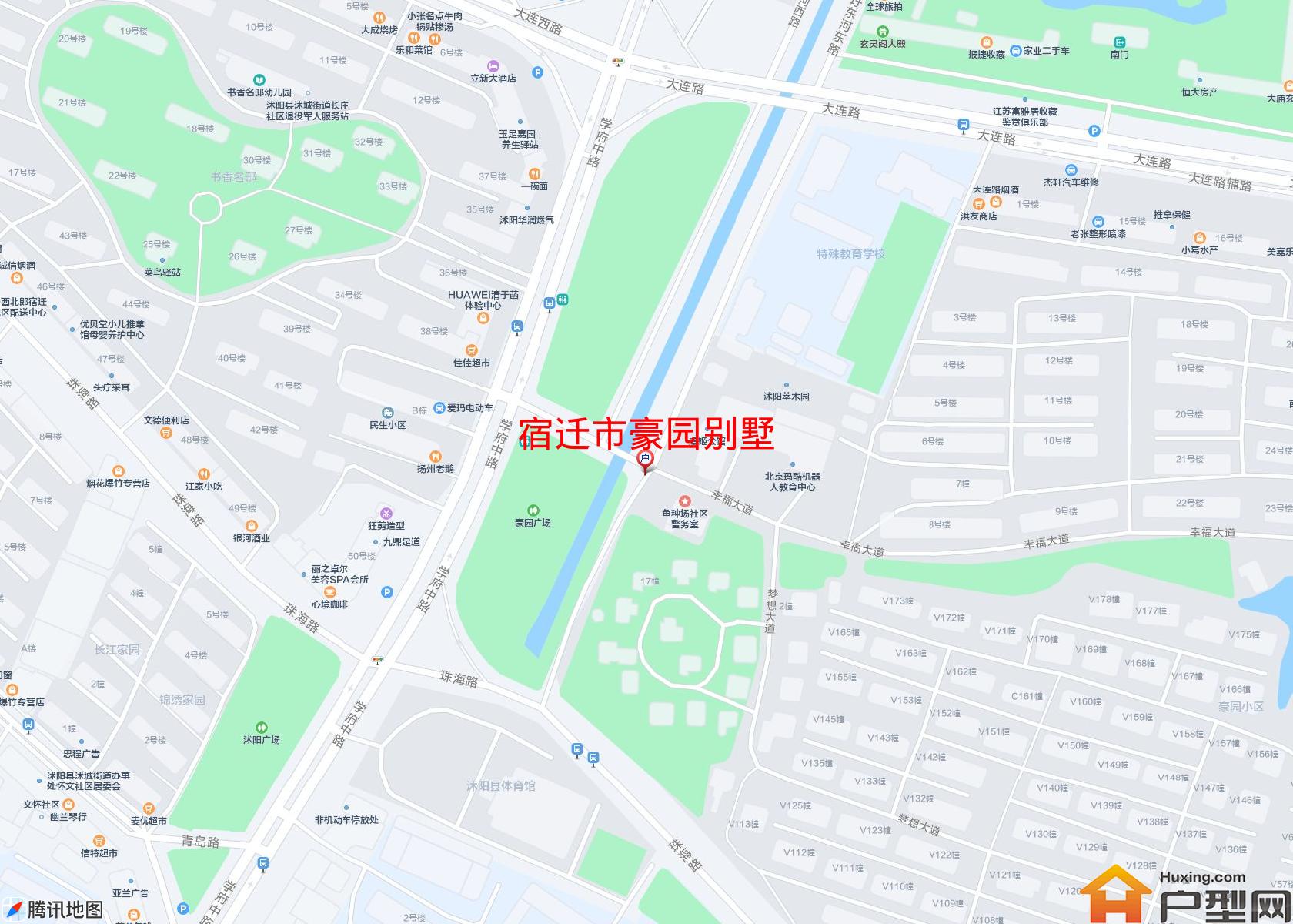 豪园别墅小区 - 户型网