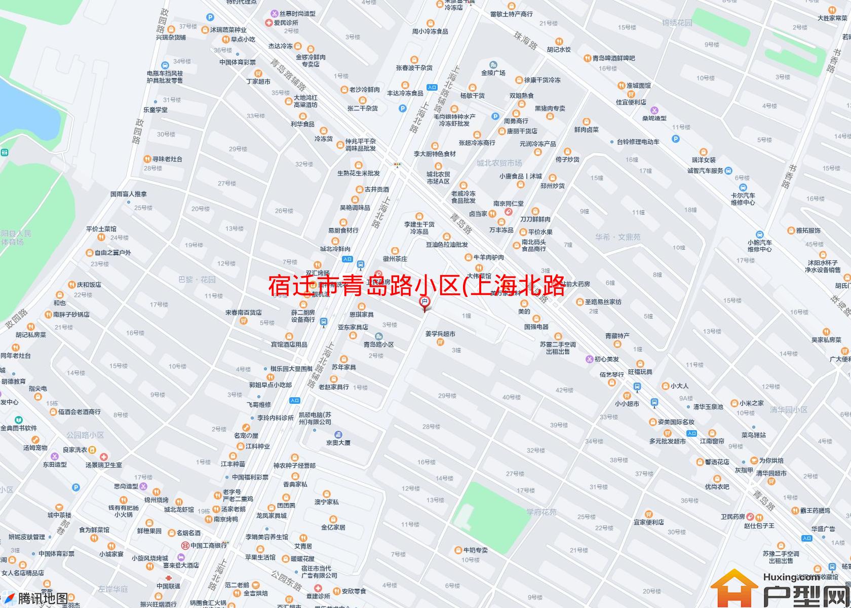 青岛路小区(上海北路62号)小区 - 户型网