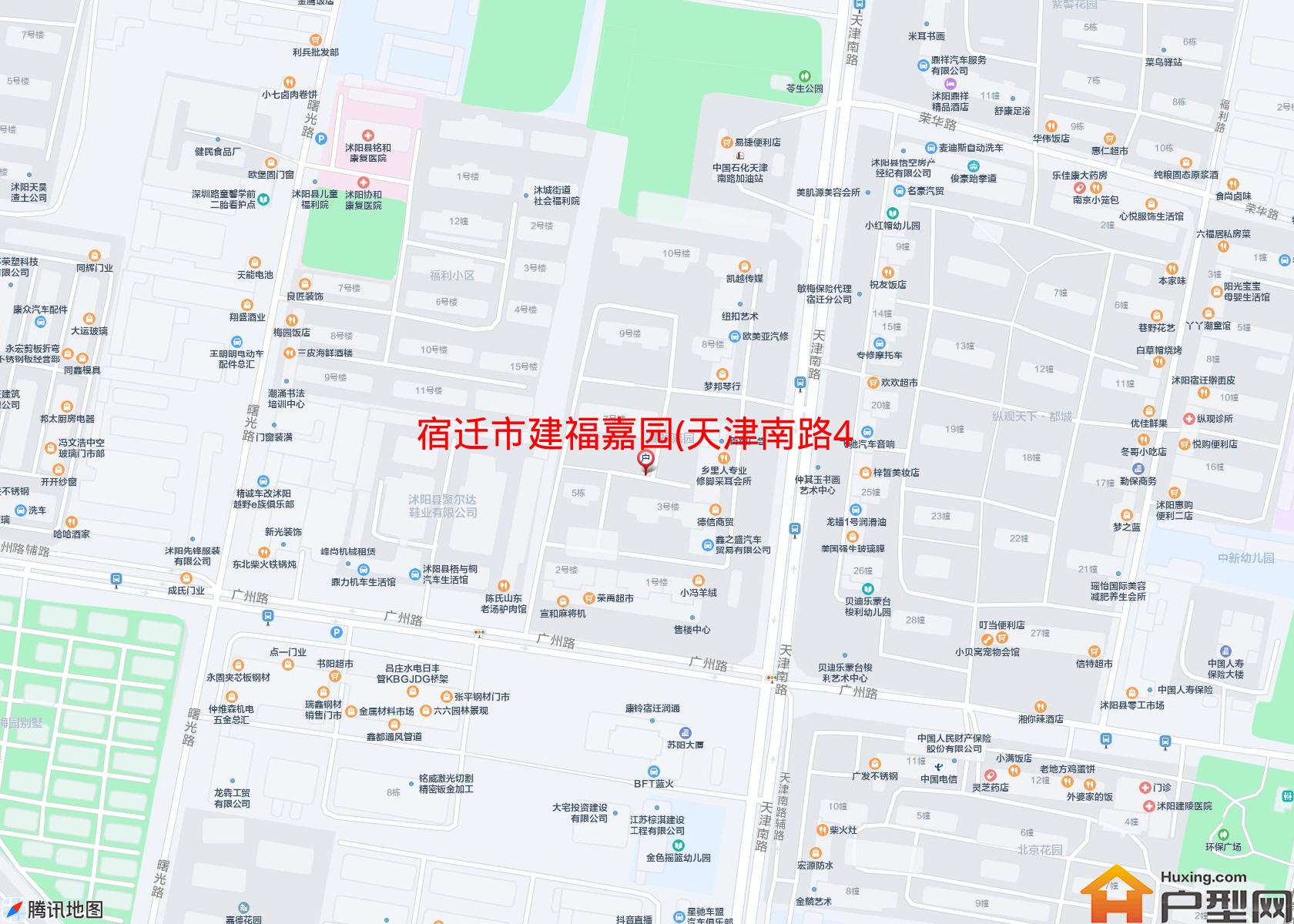 建福嘉园(天津南路45号)小区 - 户型网