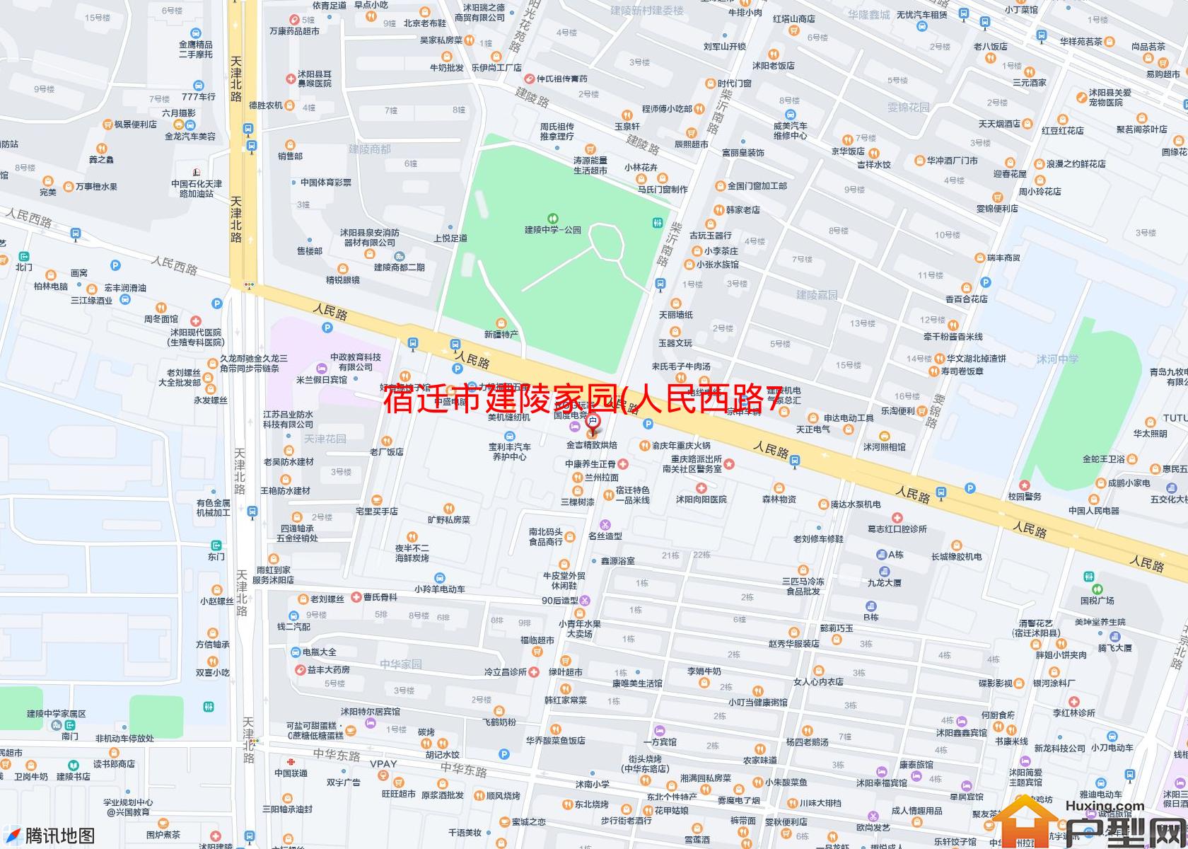 建陵家园(人民西路70号)小区 - 户型网