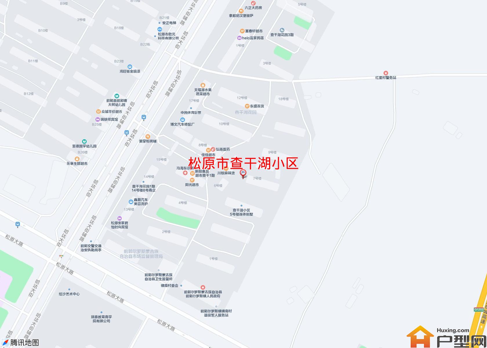 查干湖小区小区 - 户型网