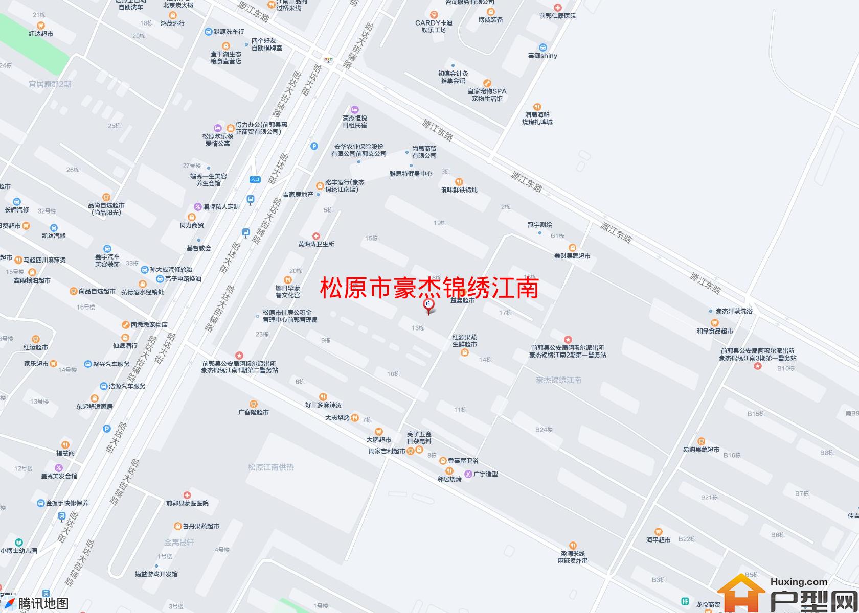 豪杰锦绣江南小区 - 户型网