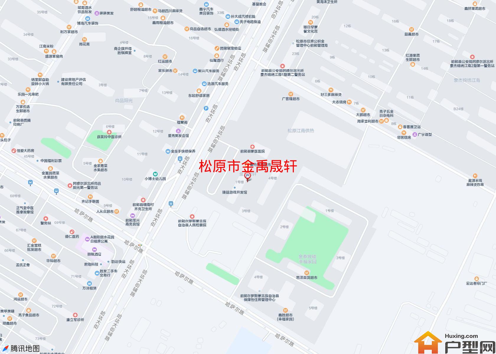 金禹晟轩小区 - 户型网