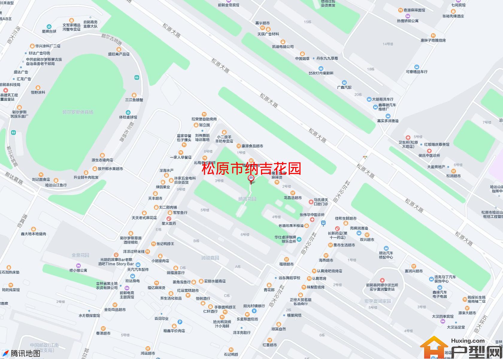 纳吉花园小区 - 户型网