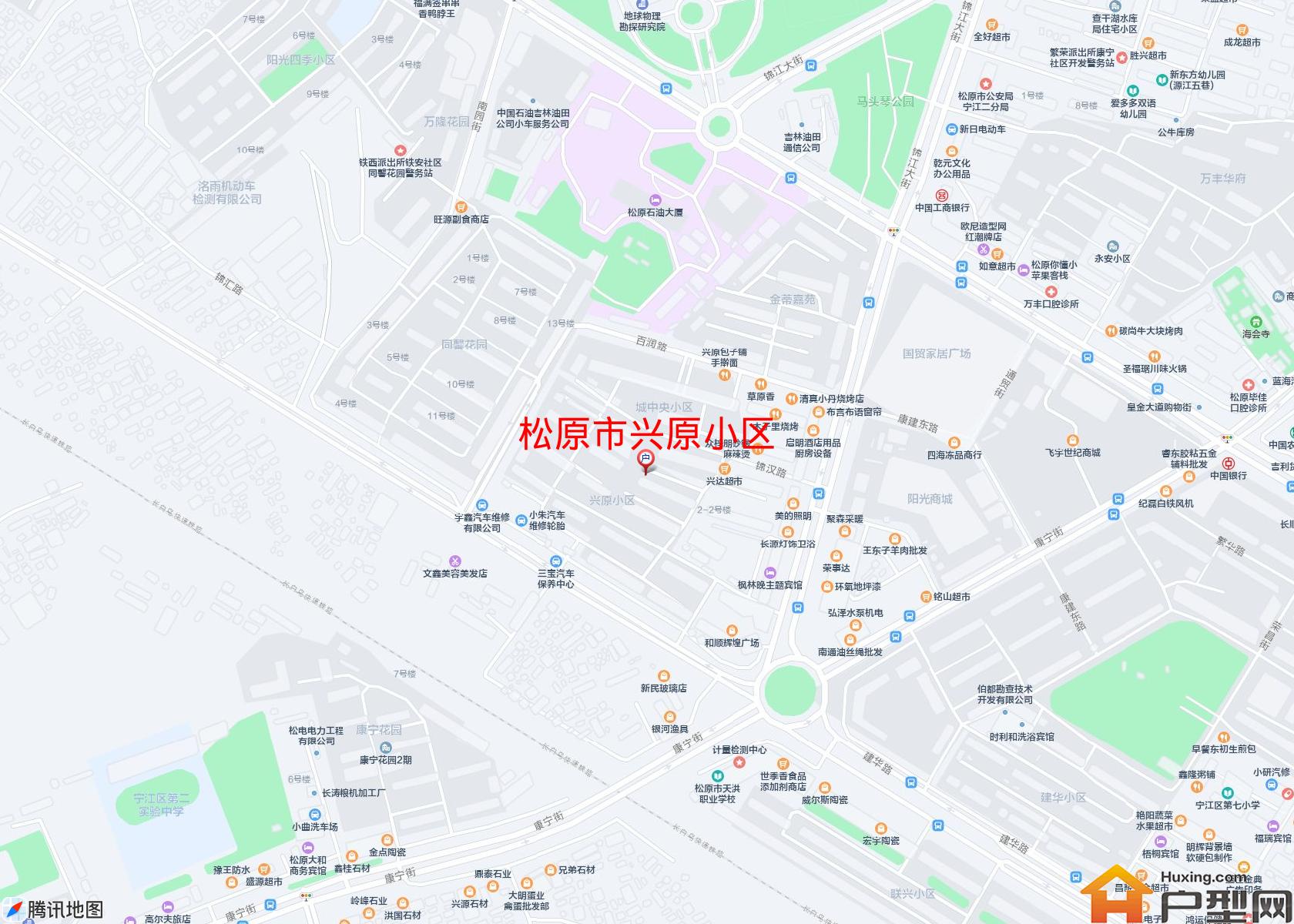 兴原小区小区 - 户型网