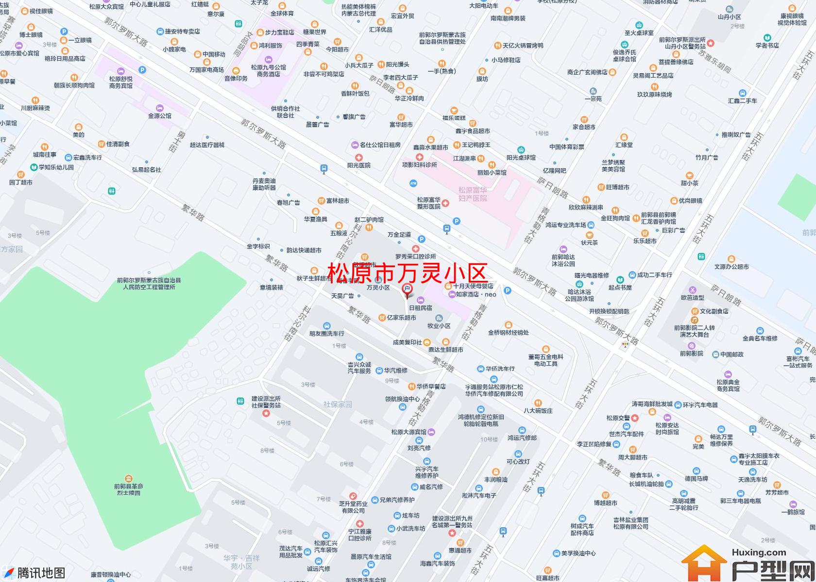 万灵小区小区 - 户型网
