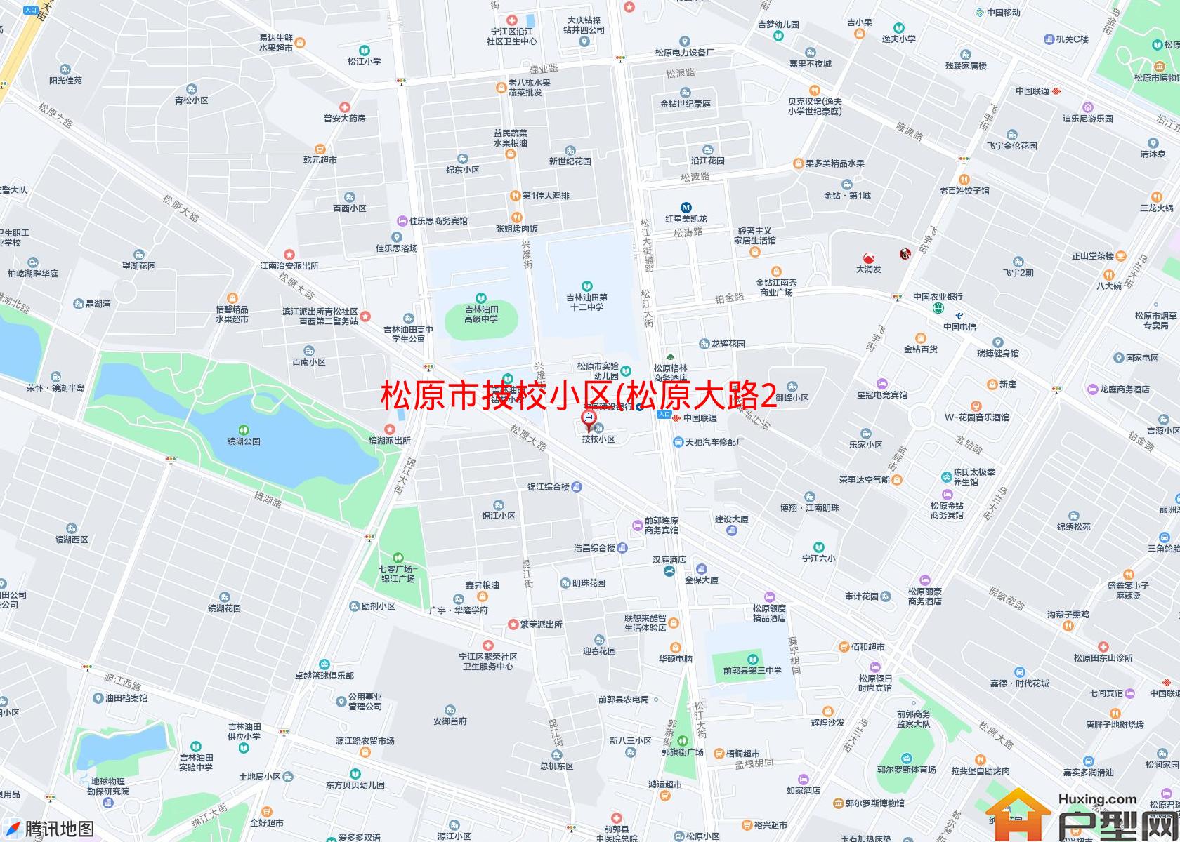 技校小区(松原大路2428号)小区 - 户型网