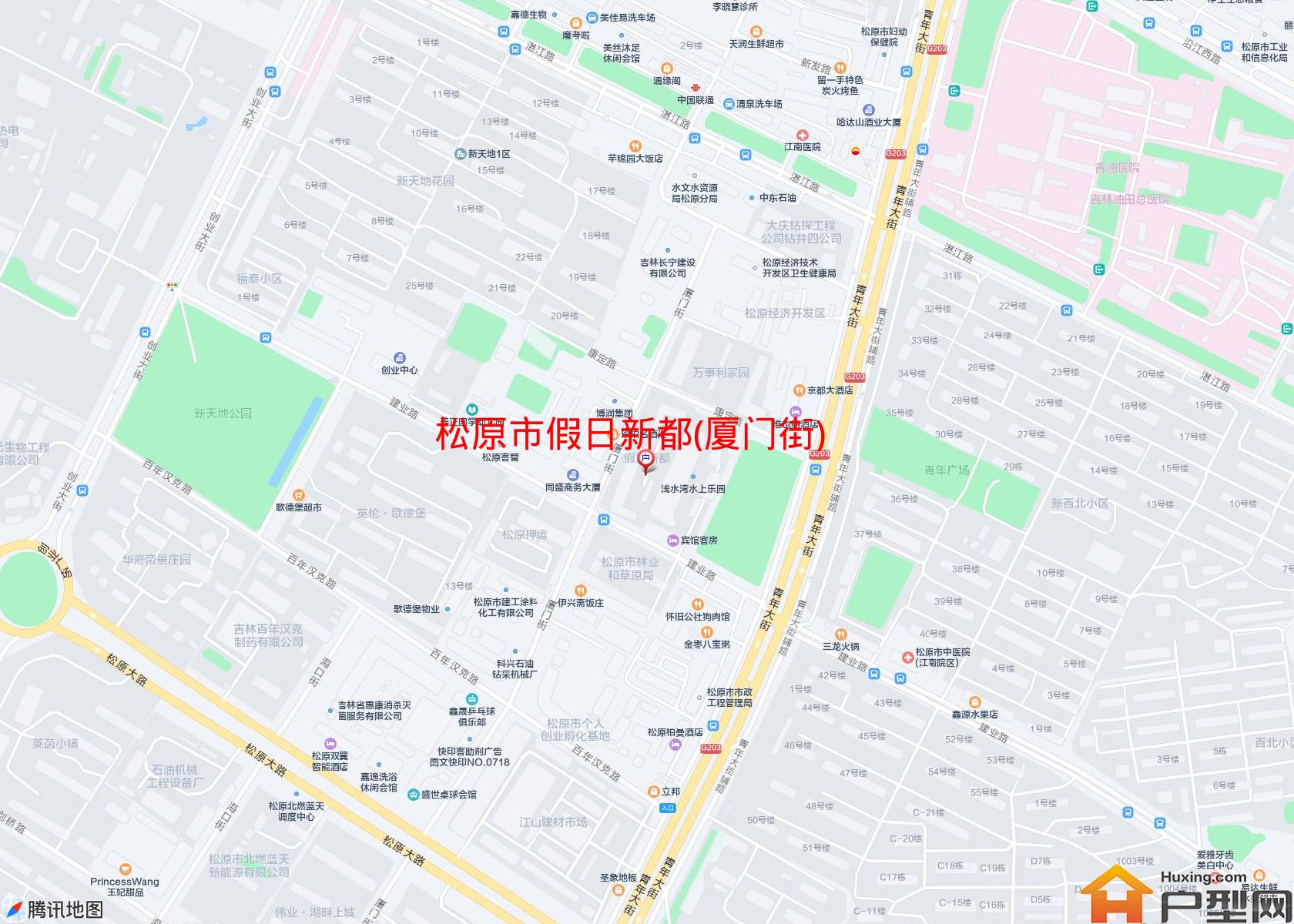 假日新都(厦门街)小区 - 户型网