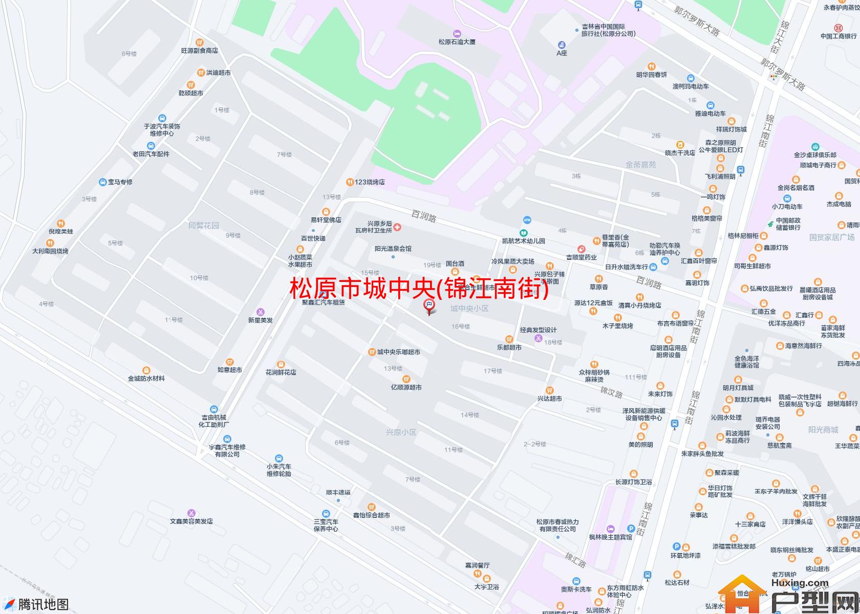 城中央(锦江南街)小区 - 户型网