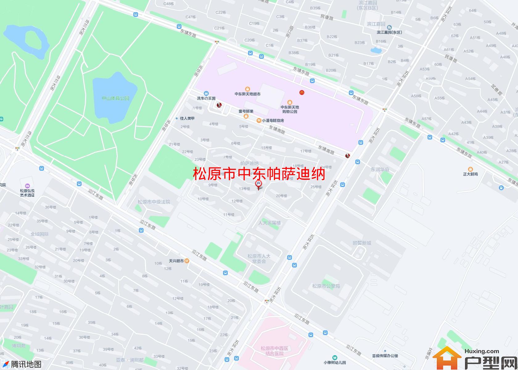 中东帕萨迪纳小区 - 户型网