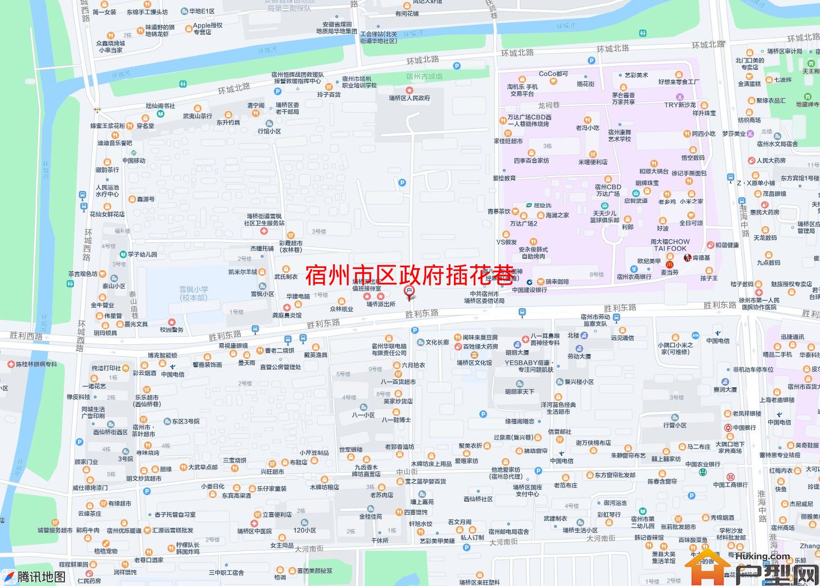 区政府插花巷小区 - 户型网