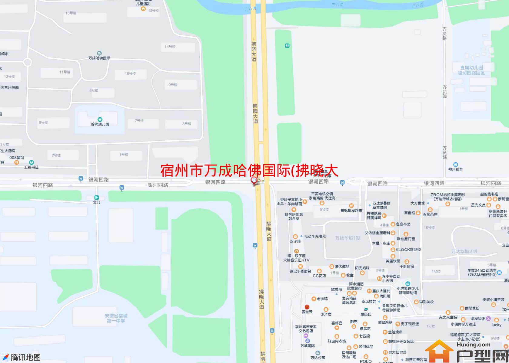 万成哈佛国际(拂晓大道)小区 - 户型网