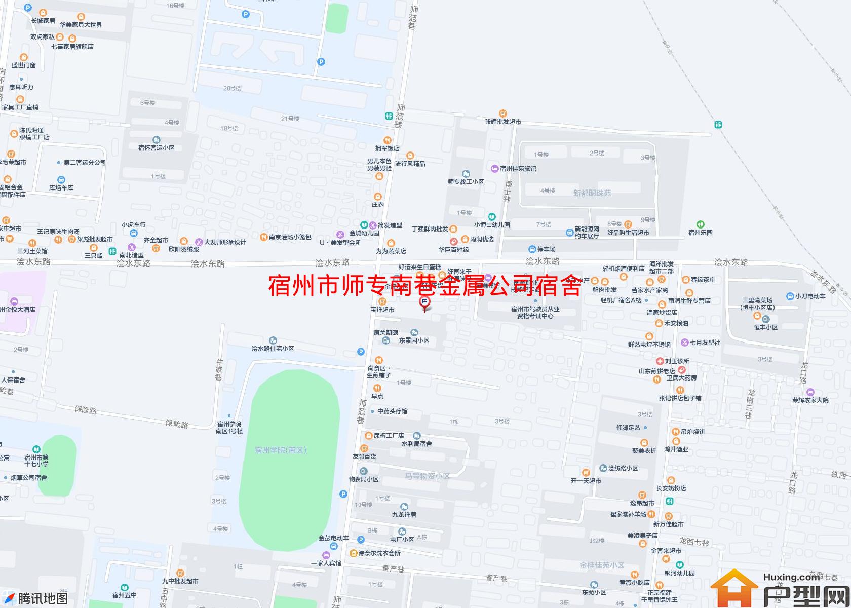 师专南巷金属公司宿舍小区 - 户型网