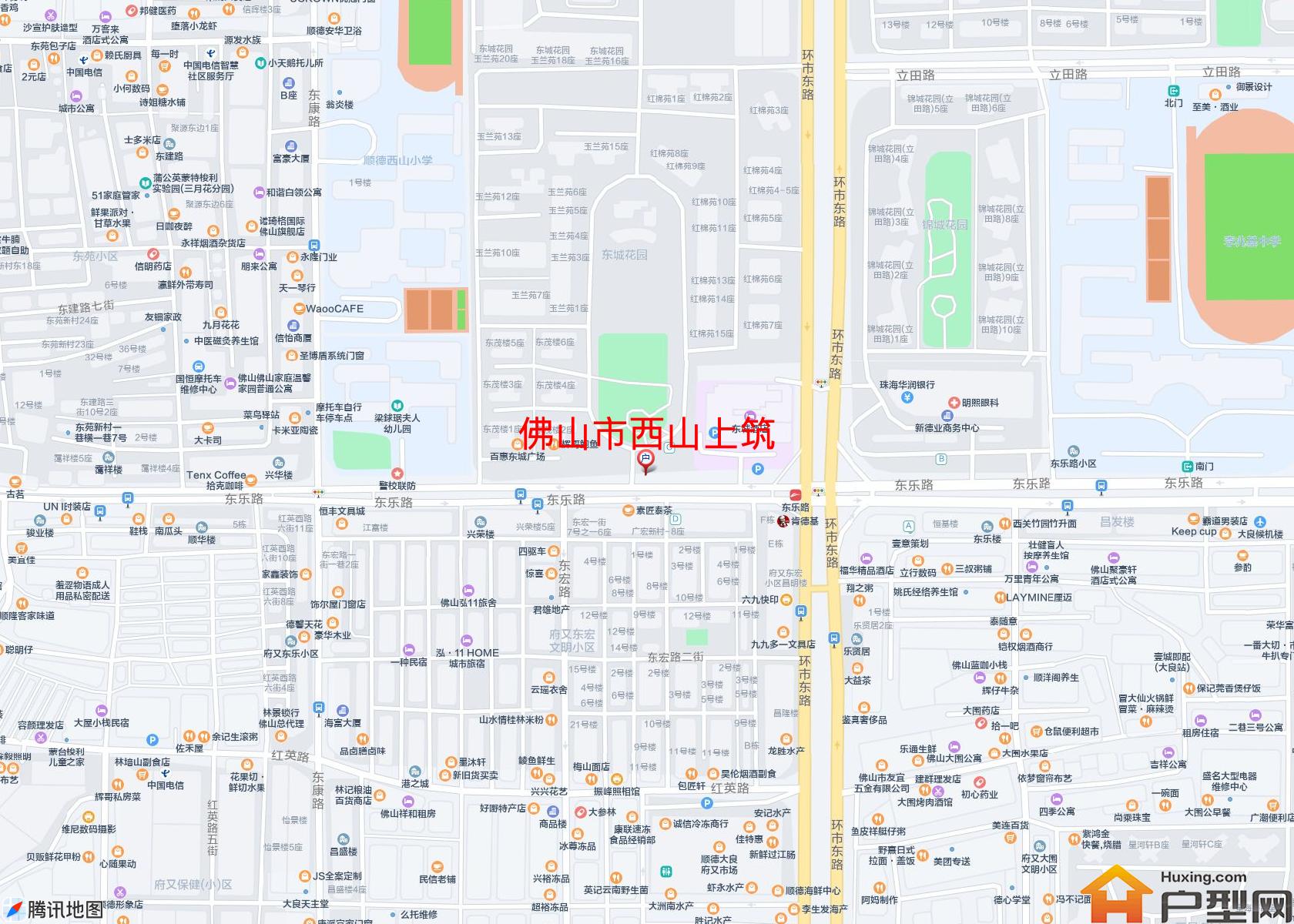 西山上筑小区 - 户型网