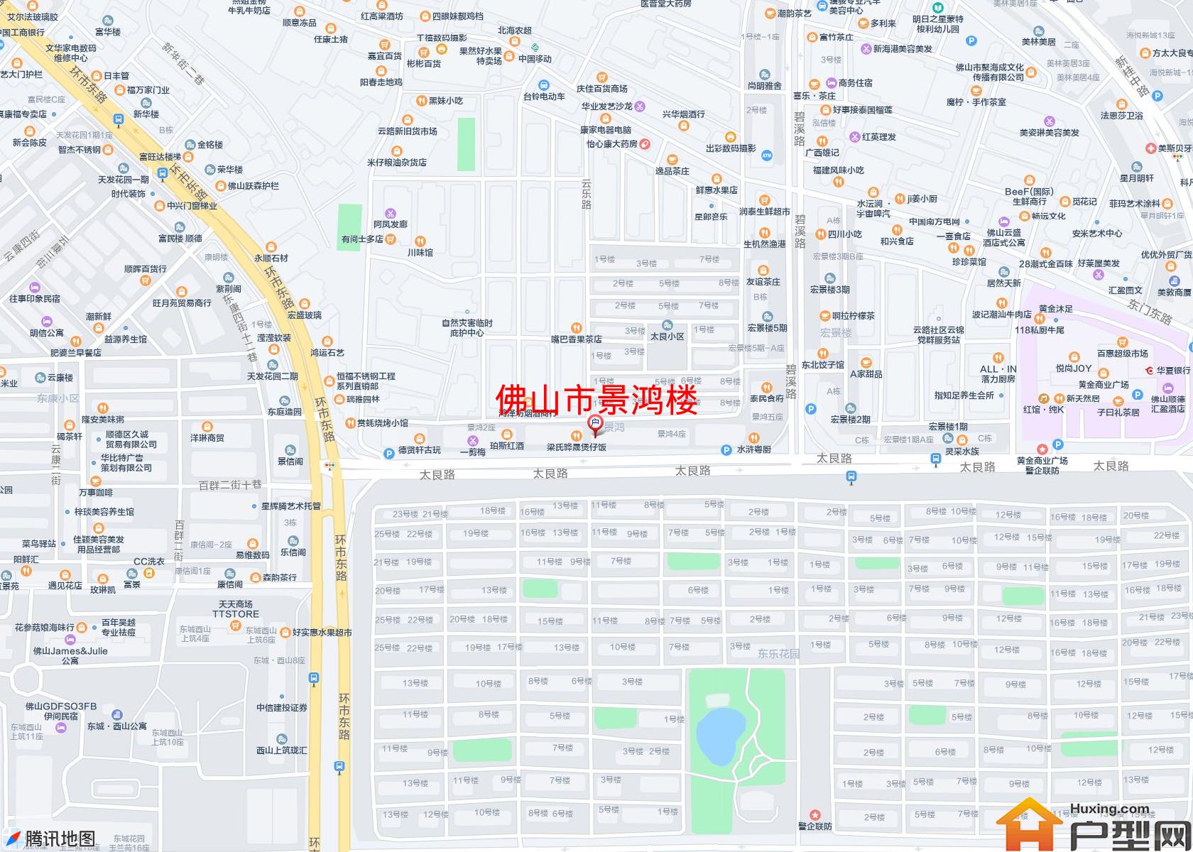 景鸿楼小区 - 户型网