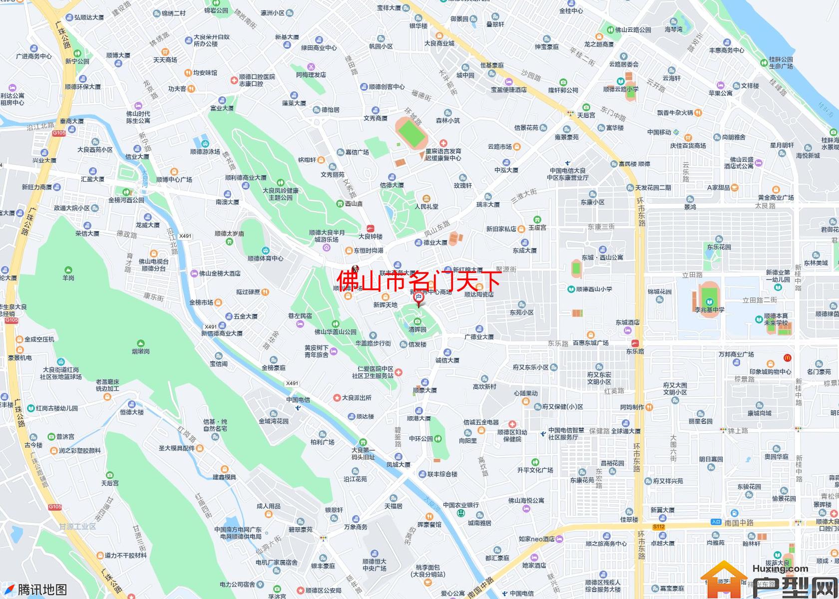 名门天下小区 - 户型网