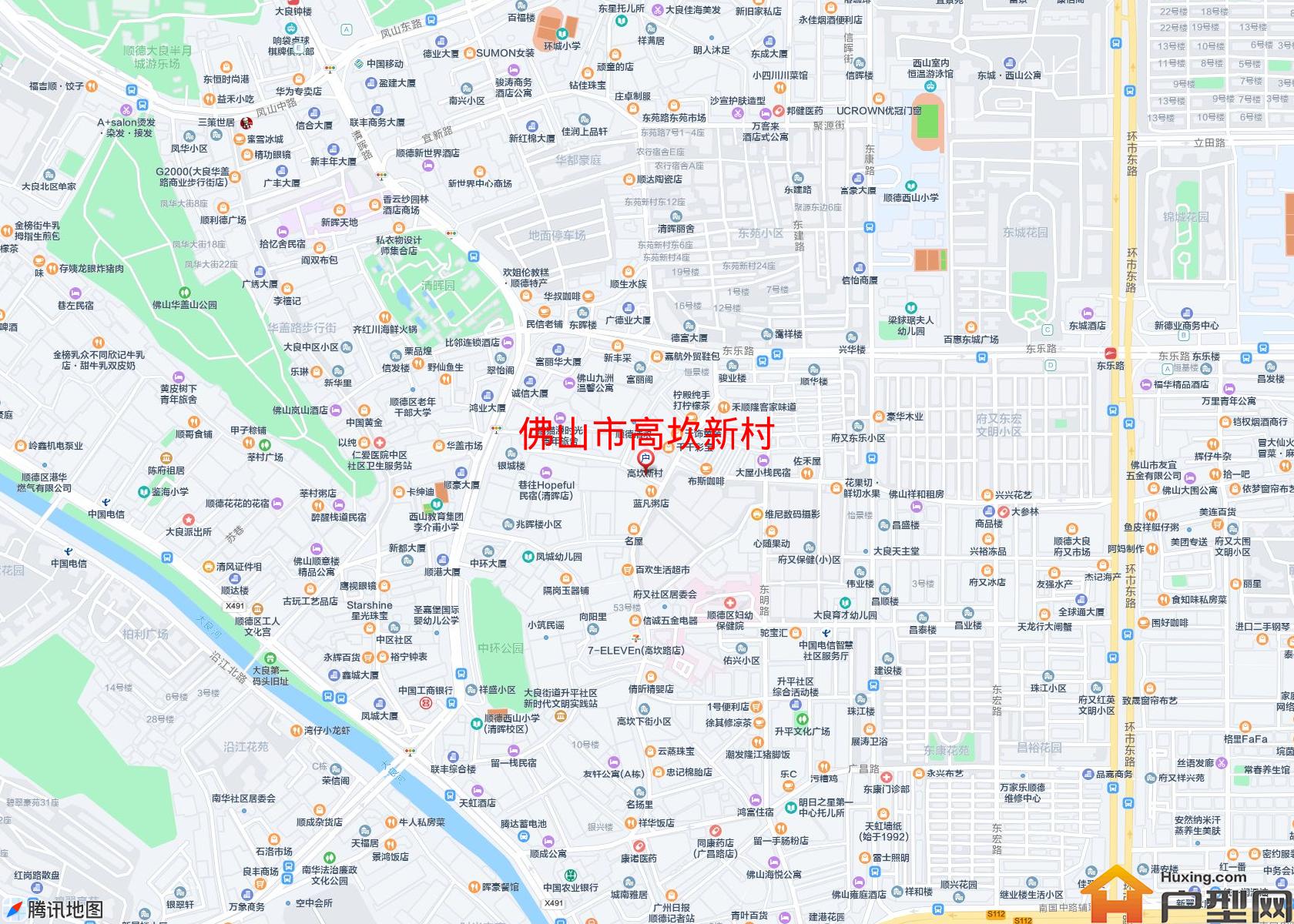 高坎新村小区 - 户型网