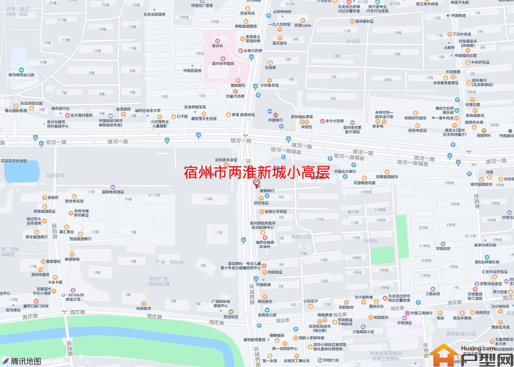 两淮新城小高层小区 - 户型网