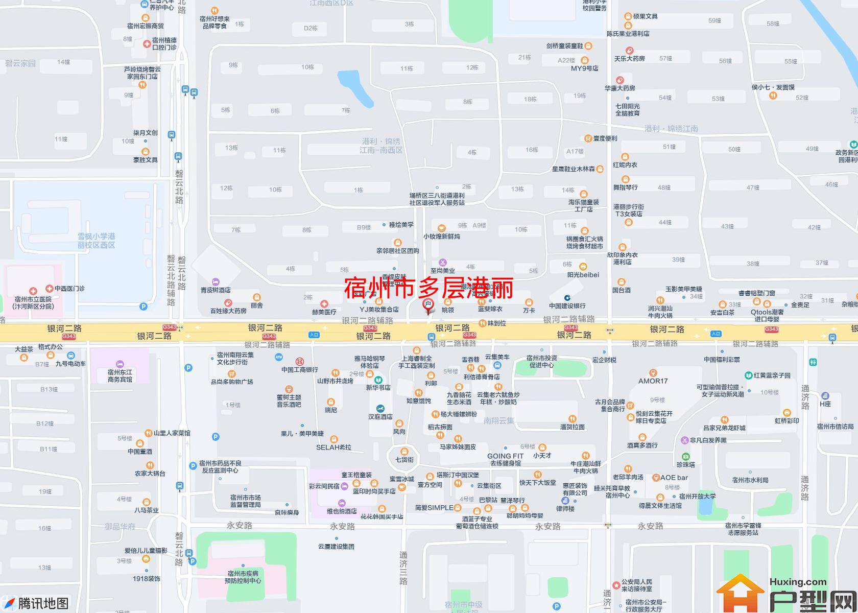 多层港丽小区 - 户型网