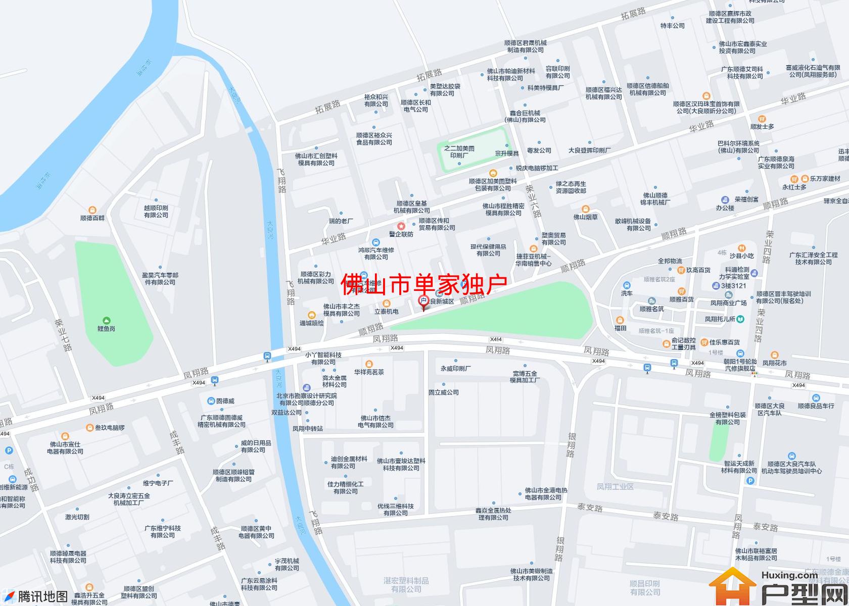 单家独户小区 - 户型网