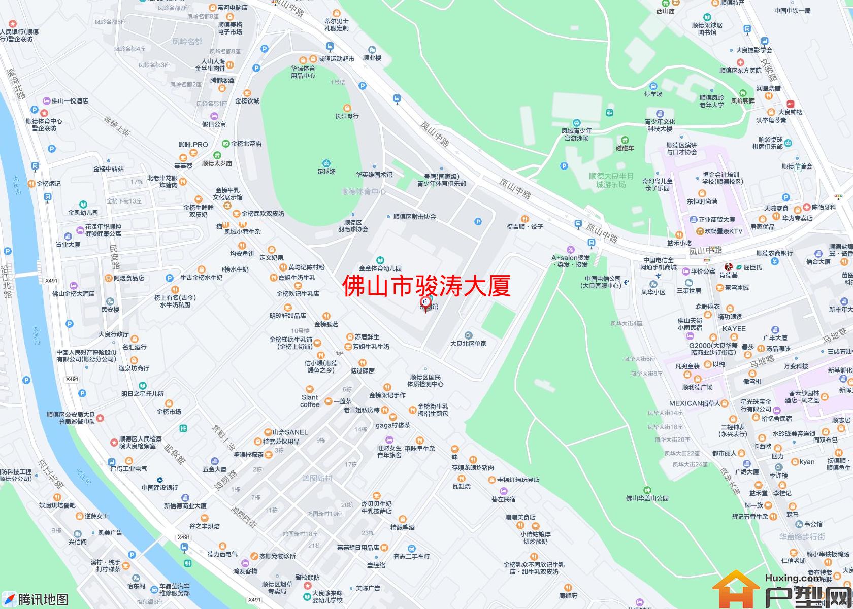 骏涛大厦小区 - 户型网