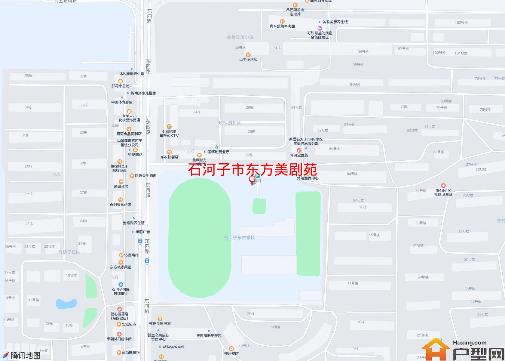 东方美剧苑小区 - 户型网