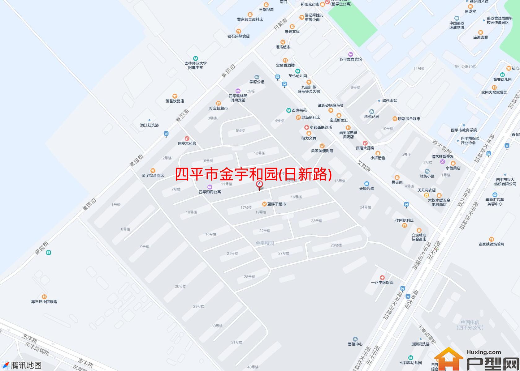 金宇和园(日新路)小区 - 户型网