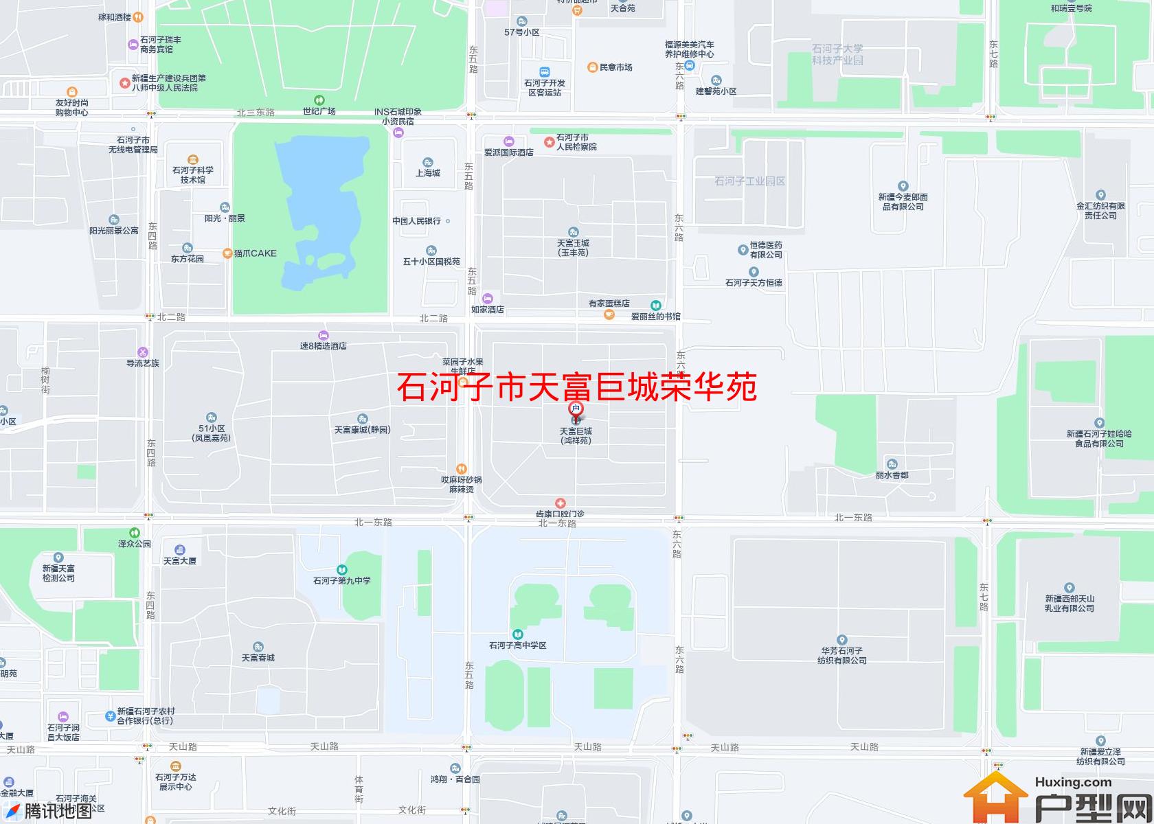 天富巨城荣华苑小区 - 户型网